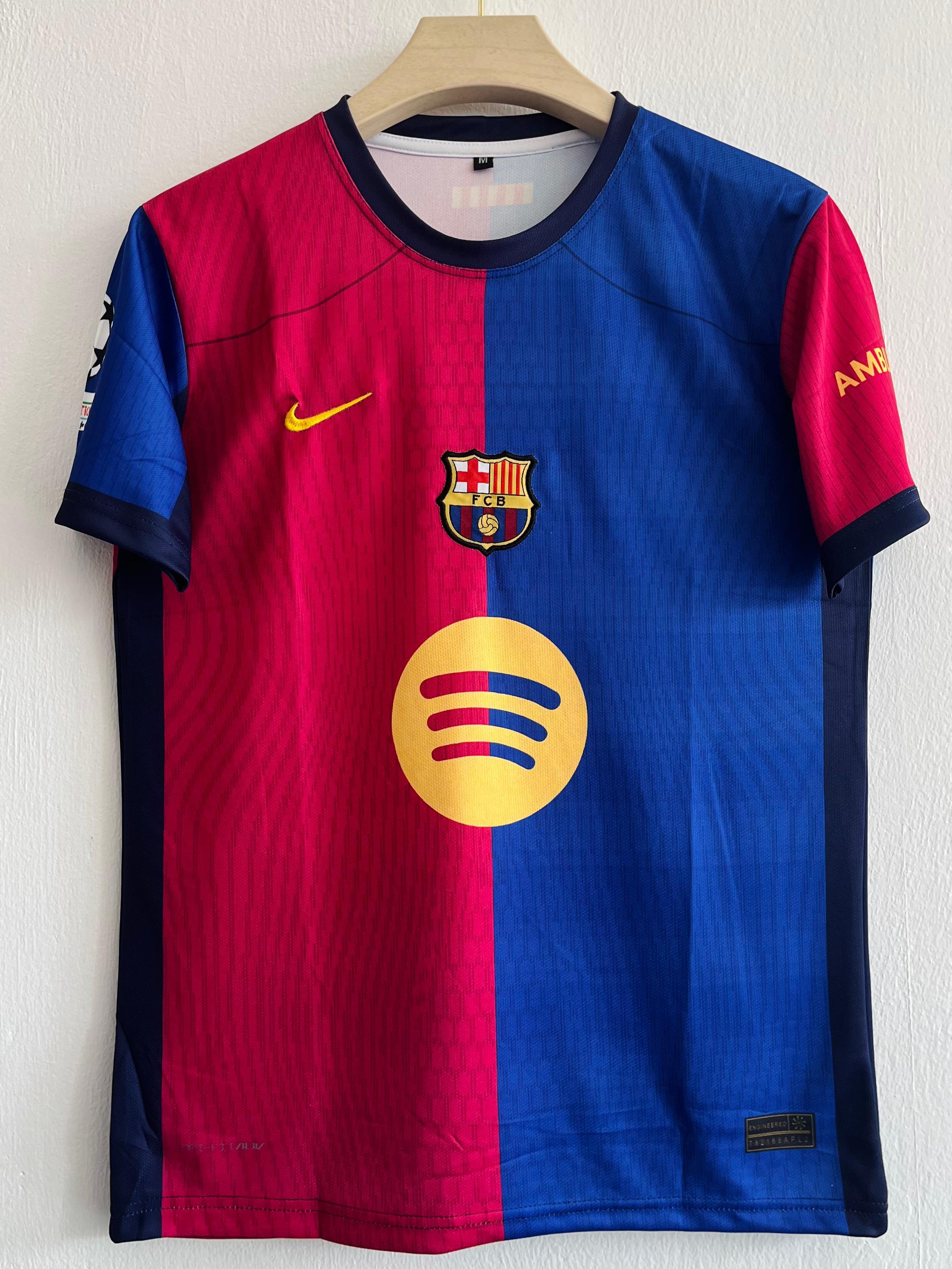 FC Barcelona 2024-25 Home Jersey Embroidery – Lamine Yamal Edition