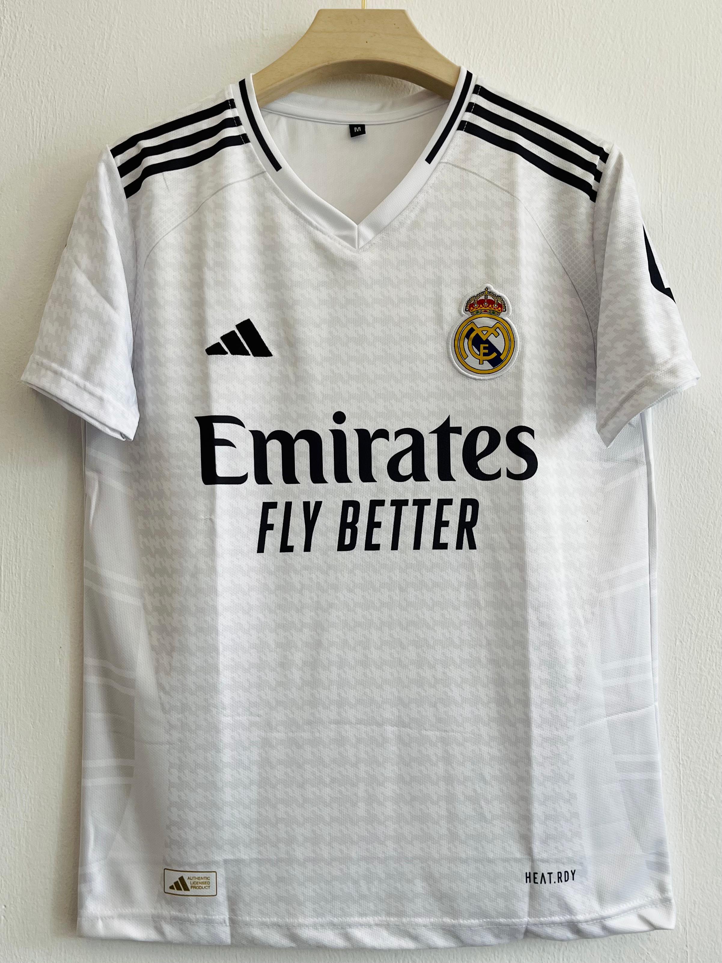 Real Madrid 2024-25 Home Kit - The Future of Football