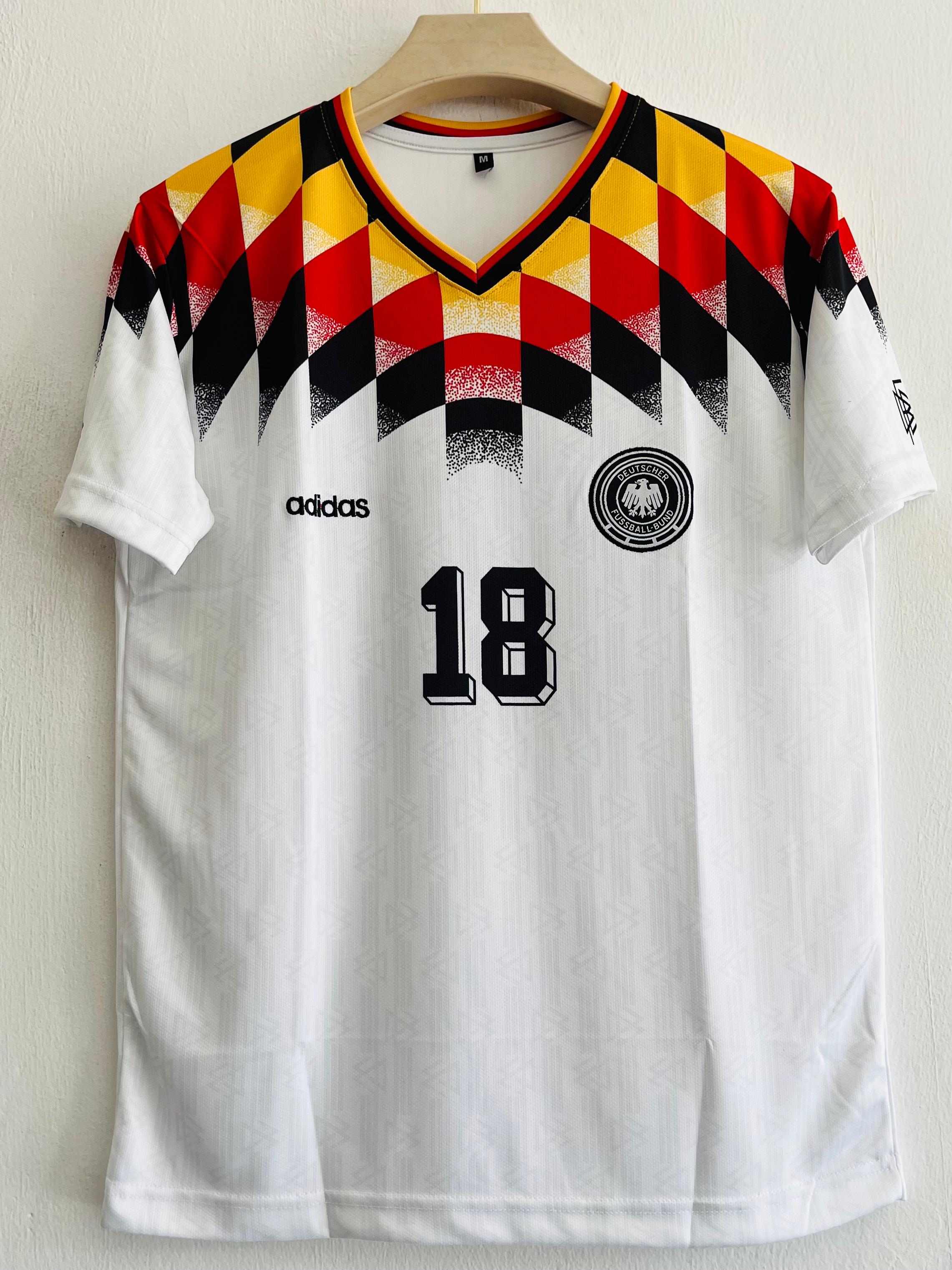 1994 World Cup Germany Home Jersey - Iconic Heritage Embroidery Edition