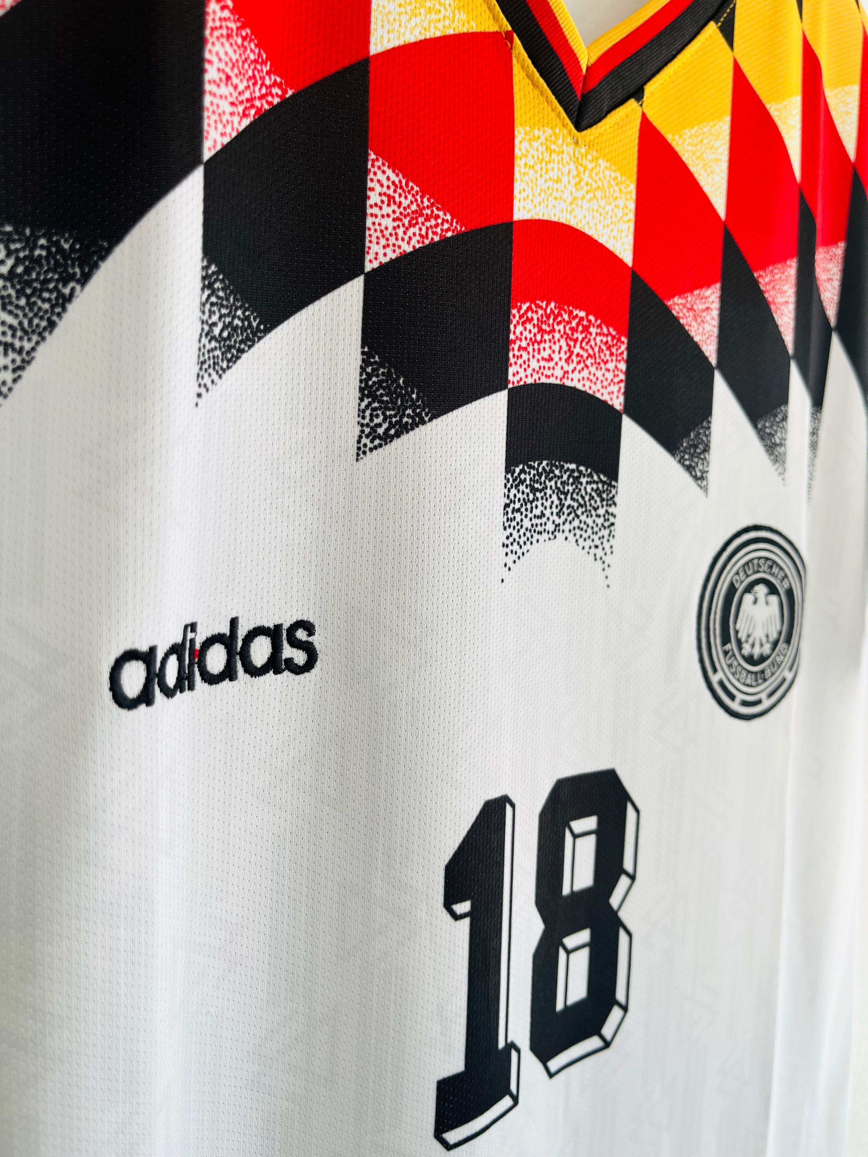 1994 World Cup Germany Home Jersey - Iconic Heritage Embroidery Edition