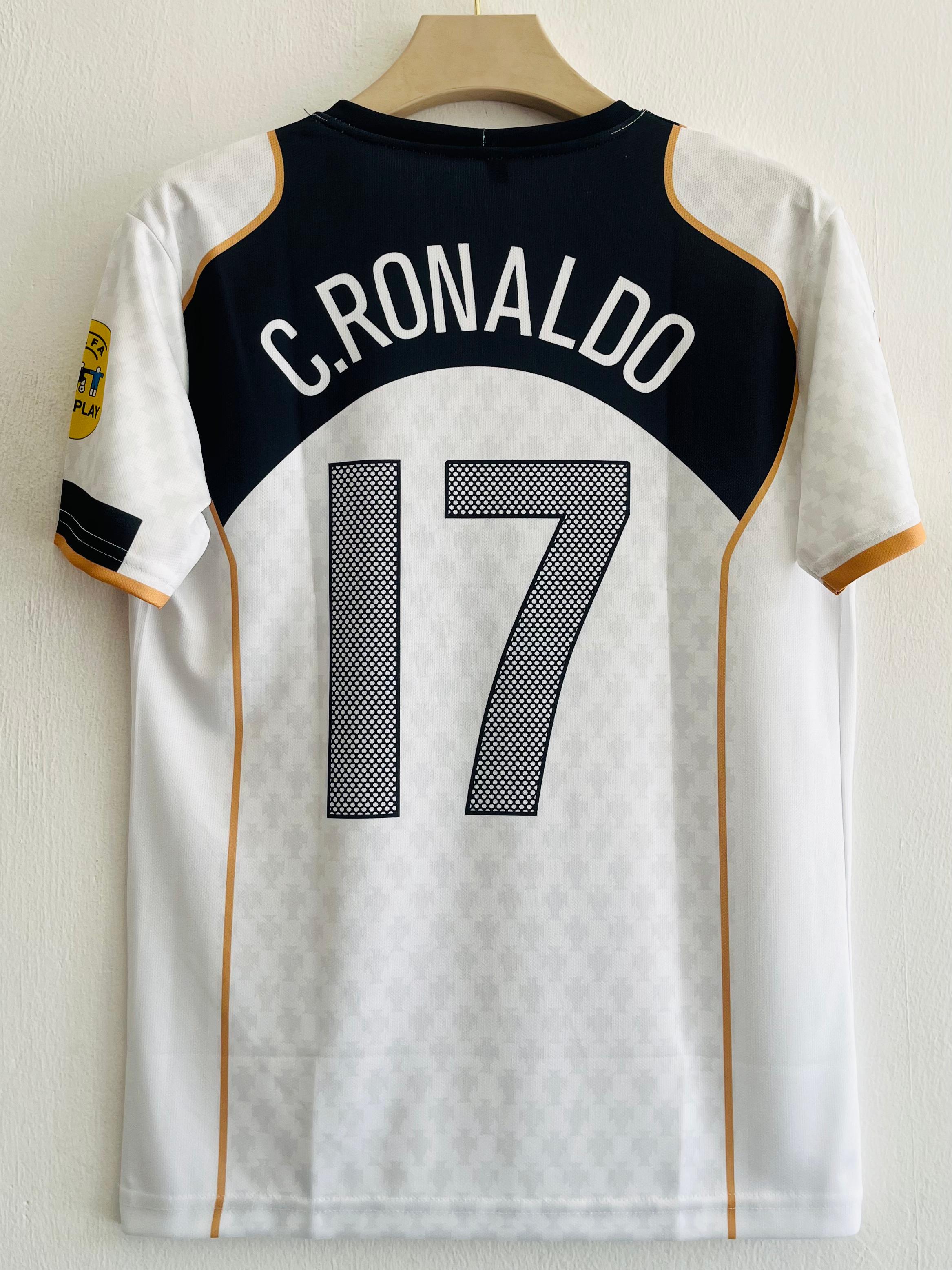 2004 Portugal Away Jersey - Cristiano Ronaldo Embroidered Edition