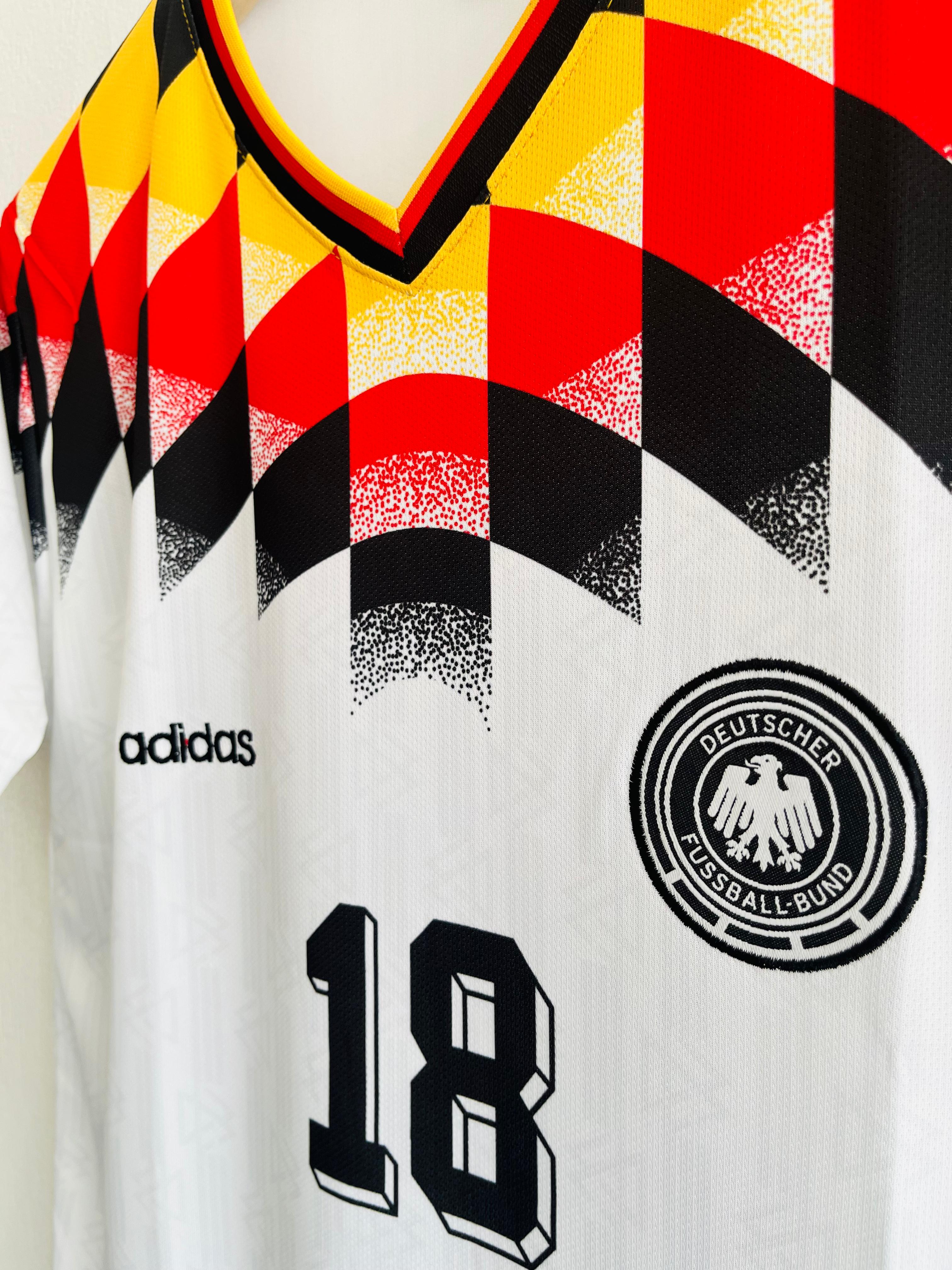 1994 World Cup Germany Home Jersey - Iconic Heritage Embroidery Edition