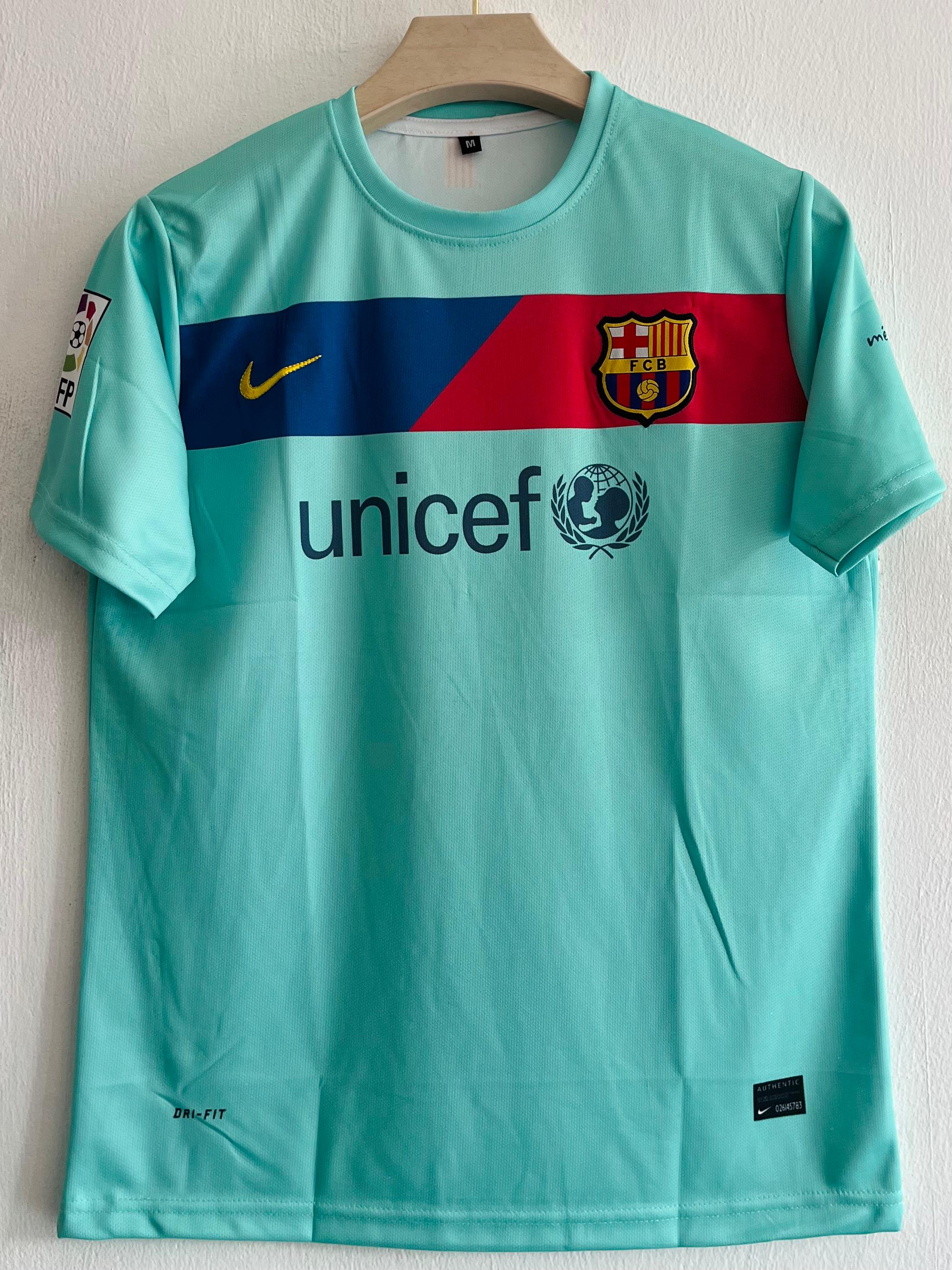 2010-11 Barcelona Away Jersey - Lionel Messi Embroidery Edition