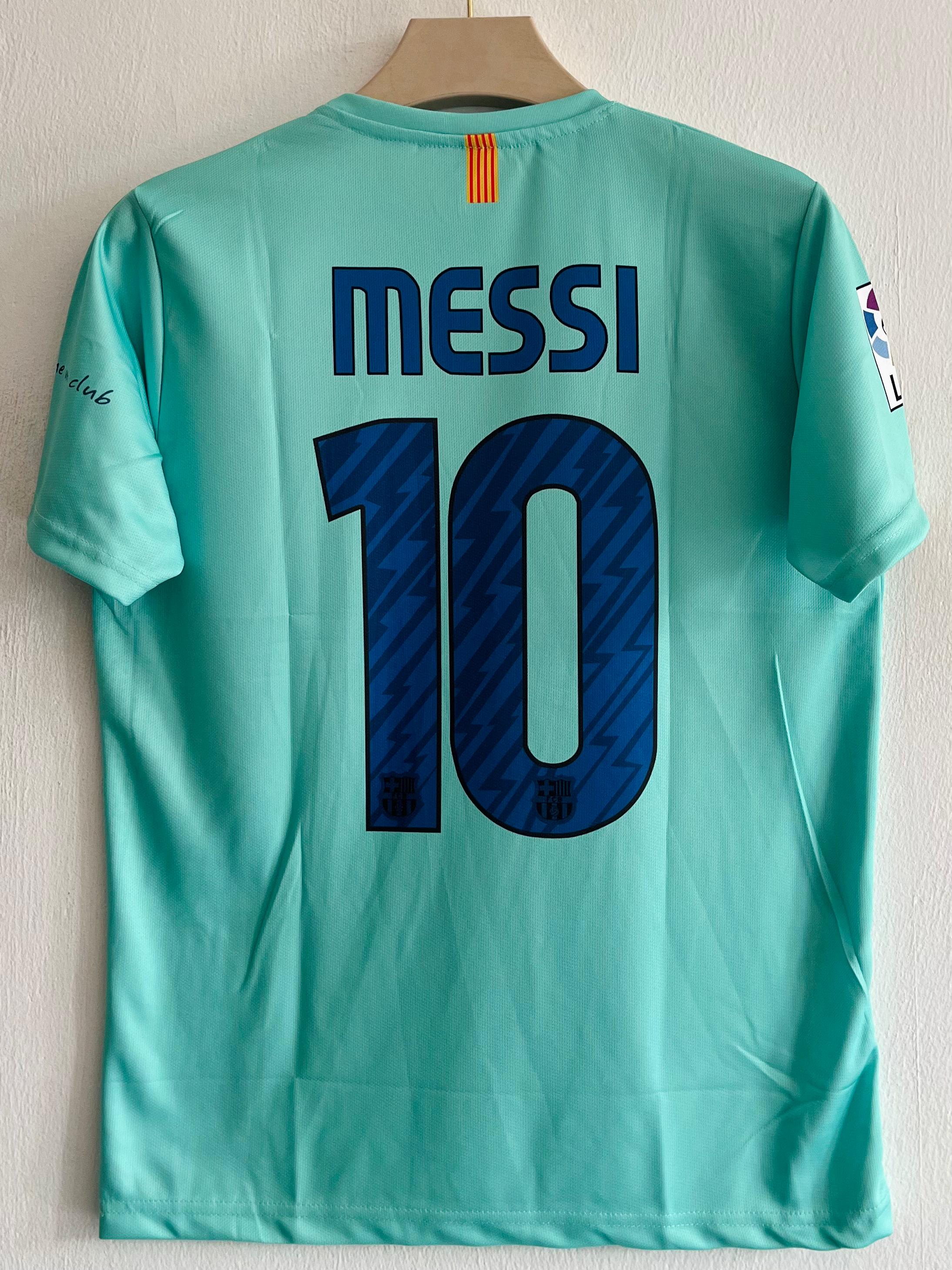 2010-11 Barcelona Away Jersey - Lionel Messi Embroidery Edition