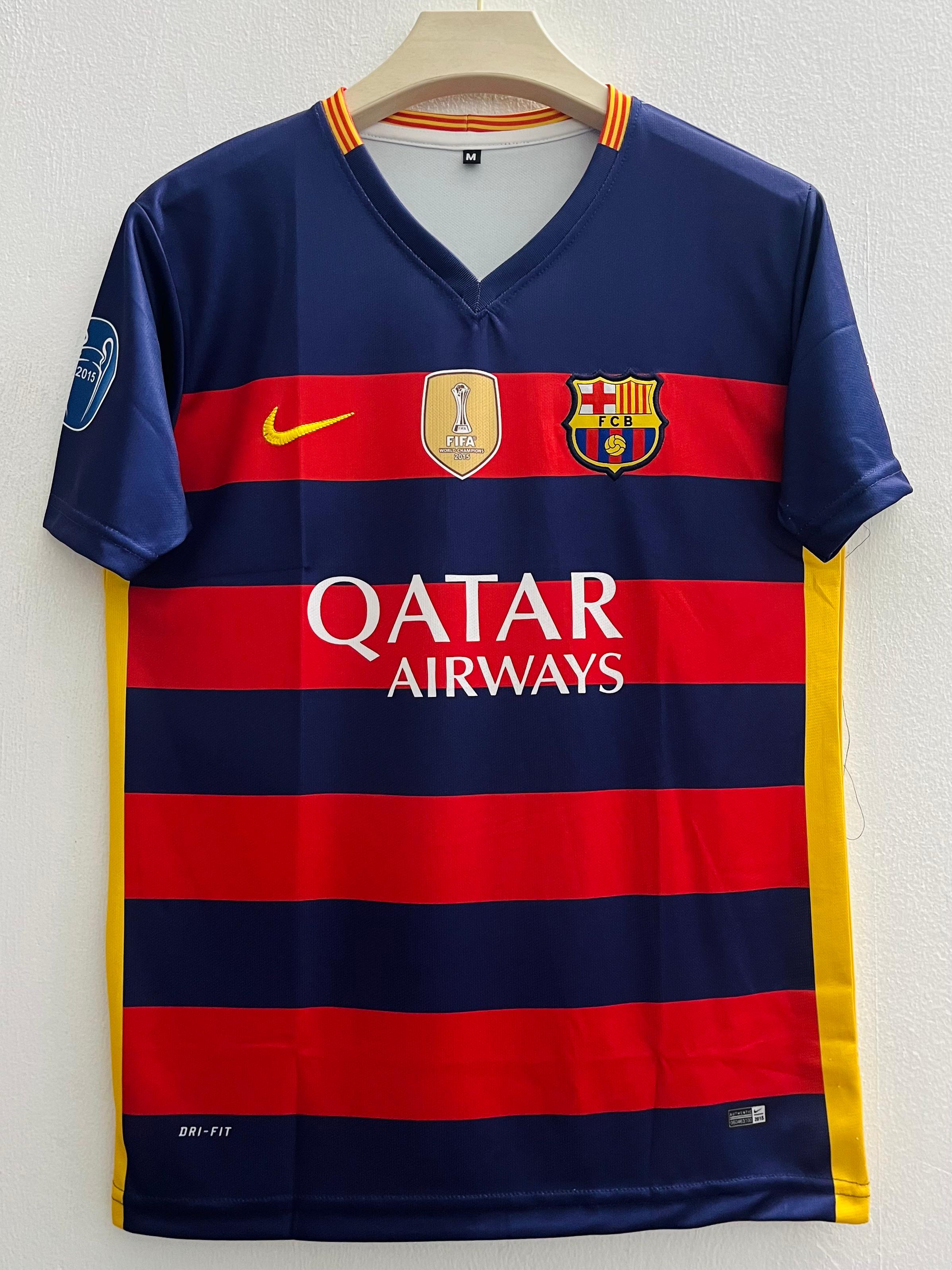 Relive Neymar’s Magic with the 2015-16 Barcelona Home Jersey