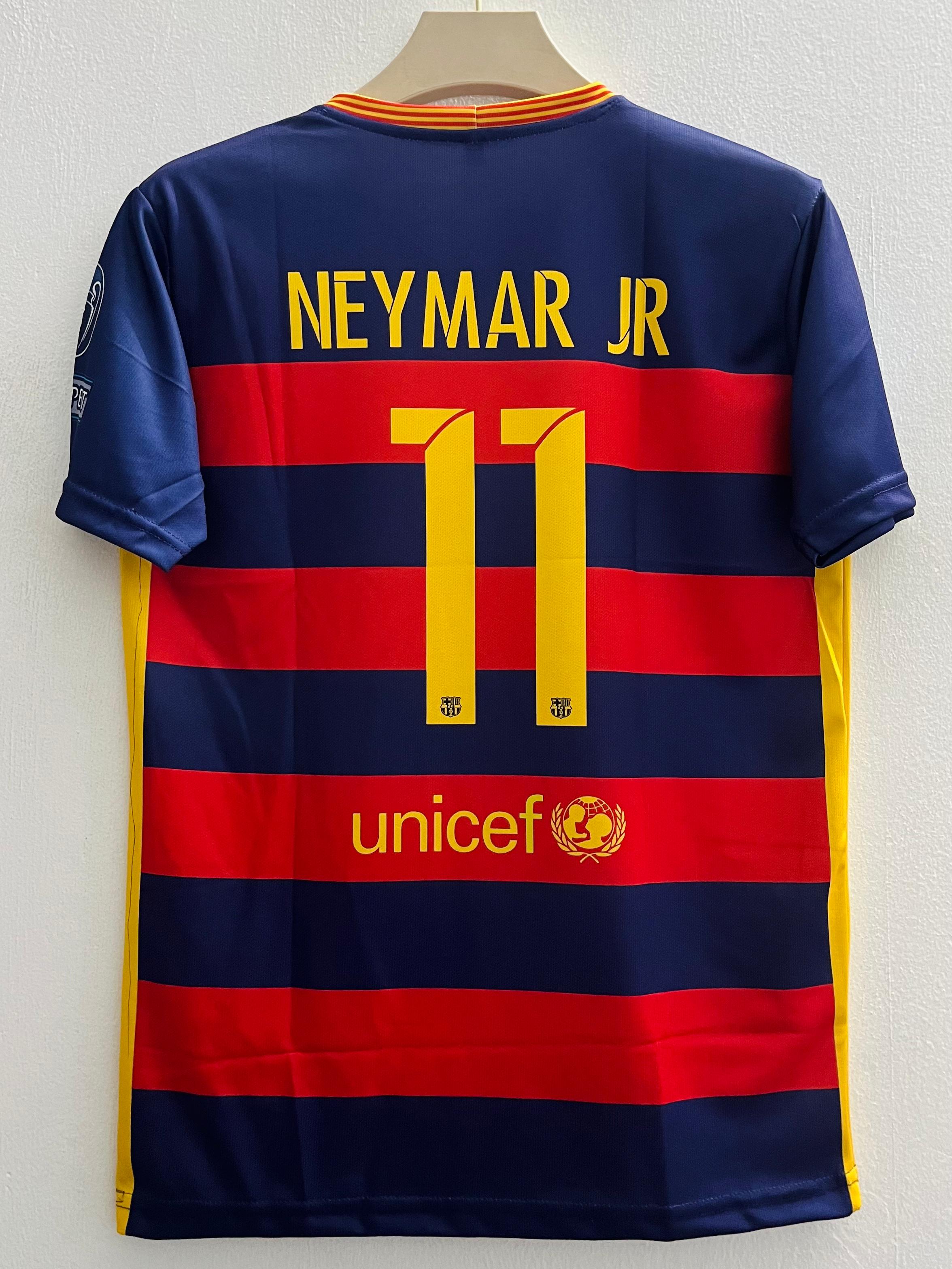 Relive Neymar’s Magic with the 2015-16 Barcelona Home Jersey