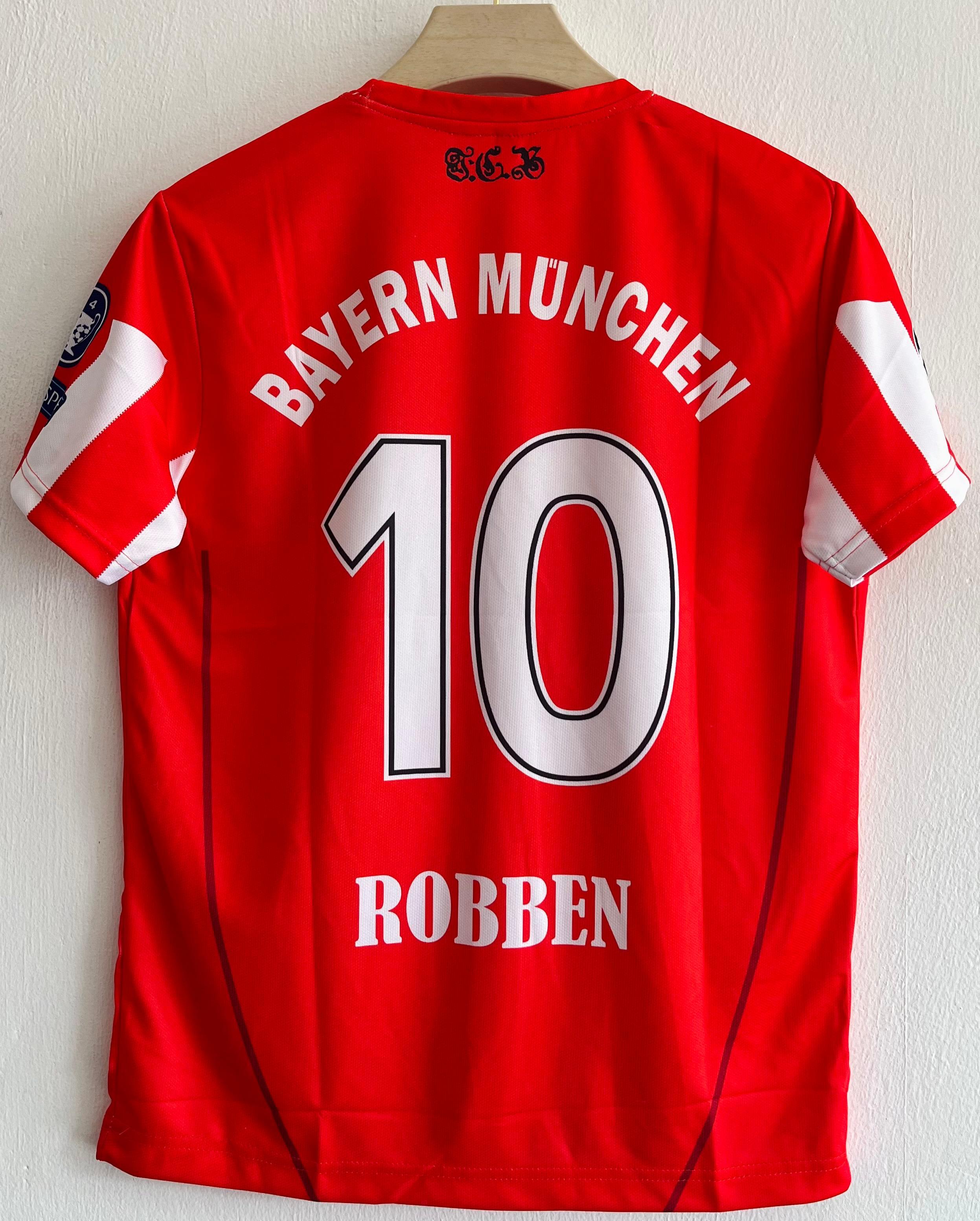 2010-11 Bayern Munich Home Jersey - Robben Edition