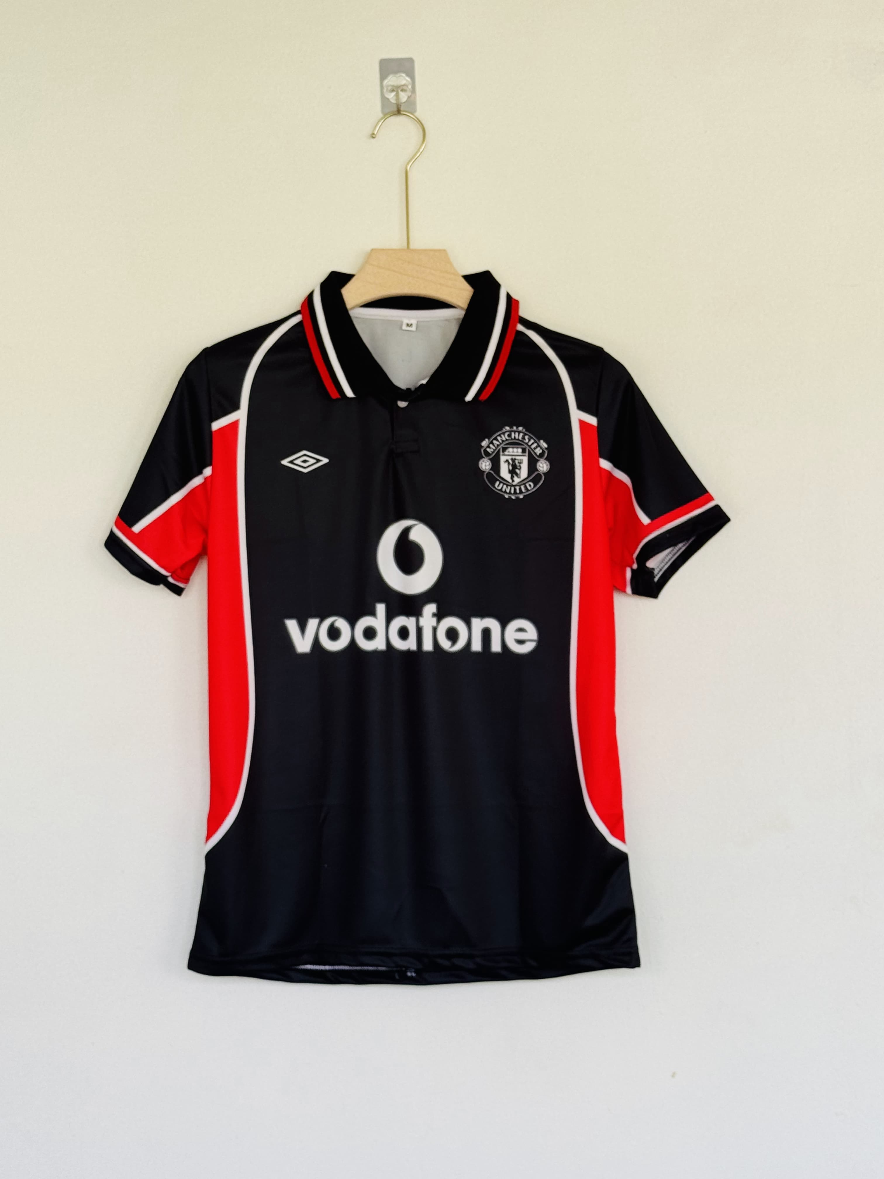 2001-02 Manchester United Away Jersey - Beckham Edition