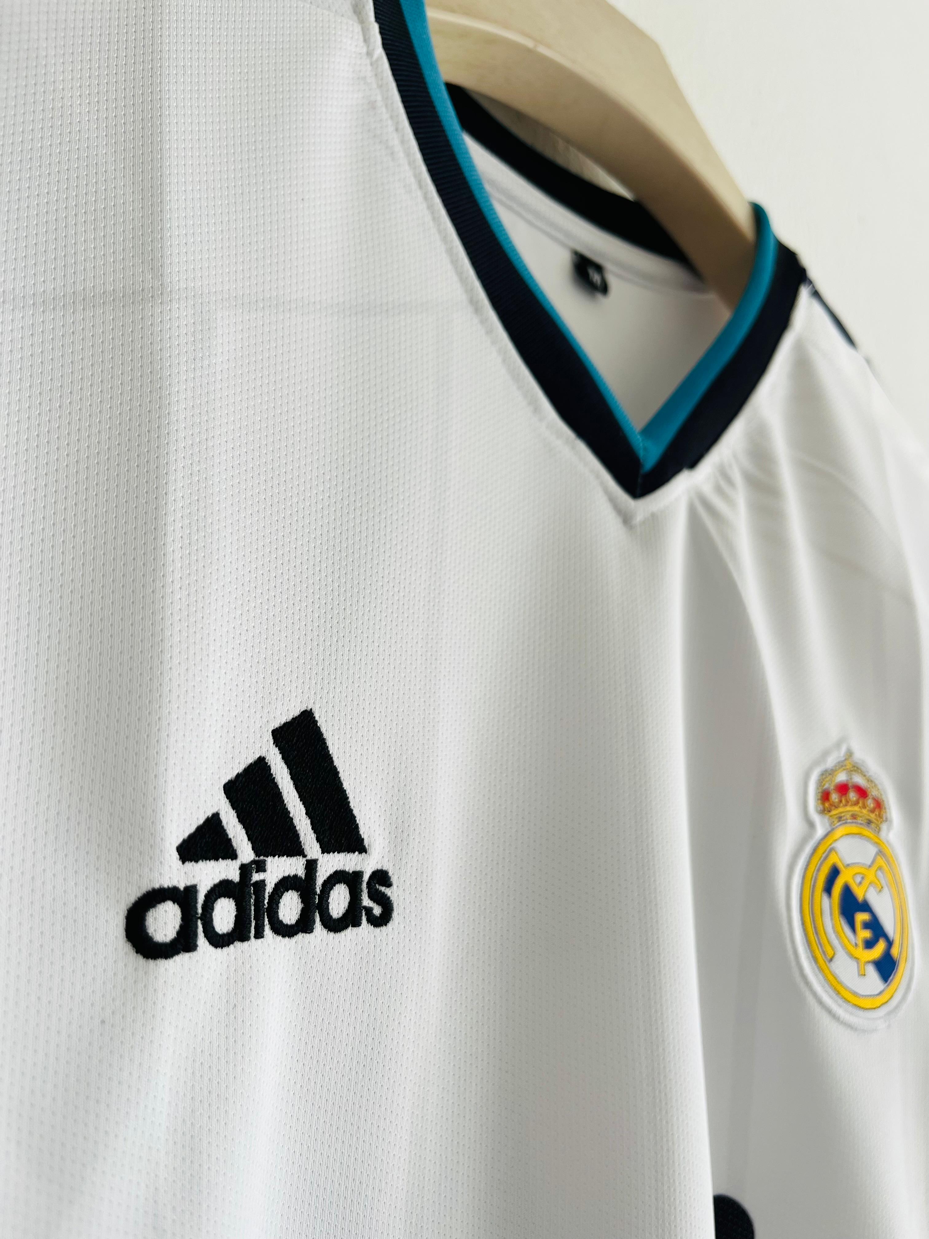 Dominate in Style with the 2012-13 Real Madrid Bwin Embroidered Jersey – The Los Blancos Classic