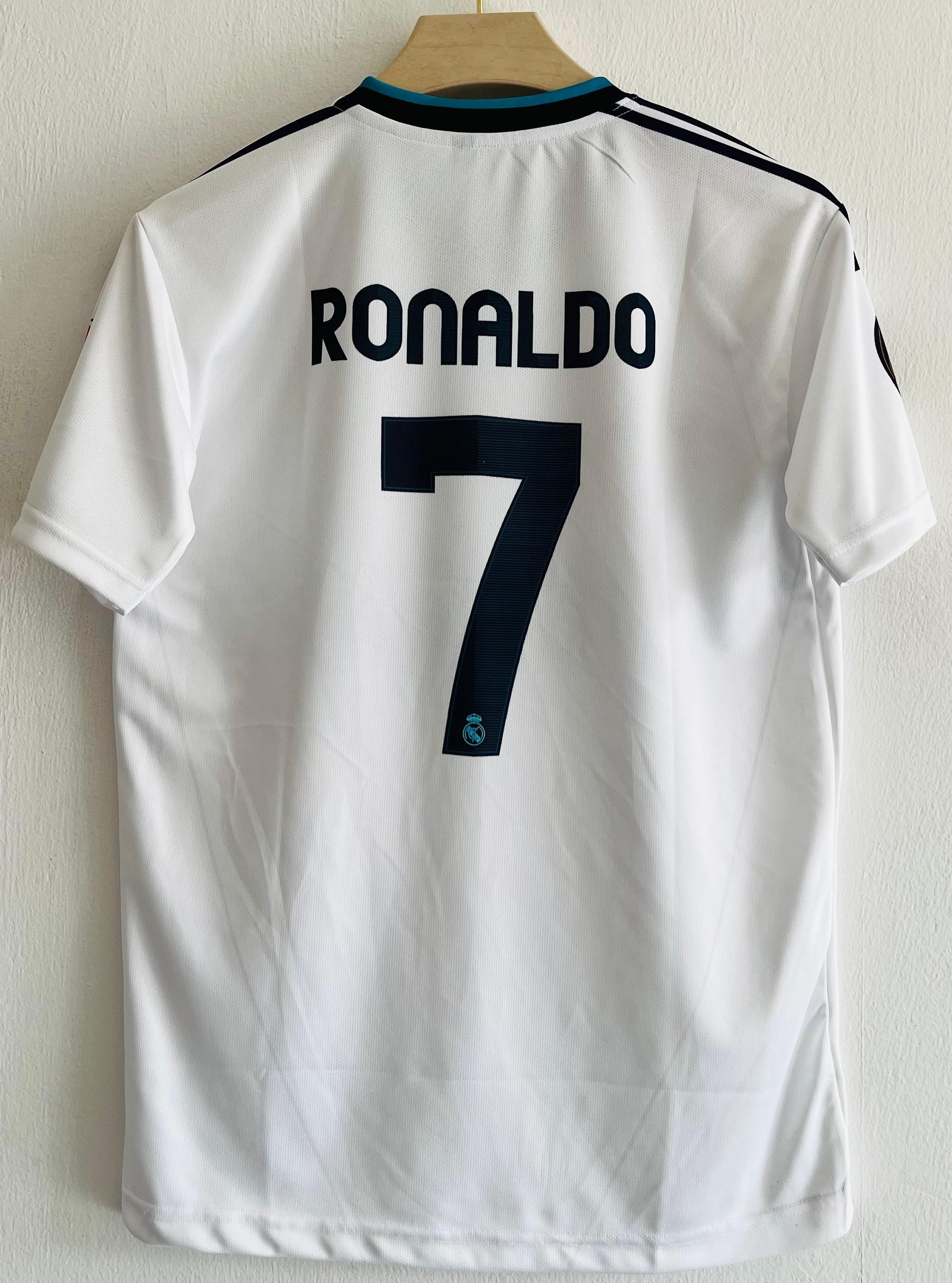 Dominate in Style with the 2012-13 Real Madrid Bwin Jersey – The Los Blancos Classic