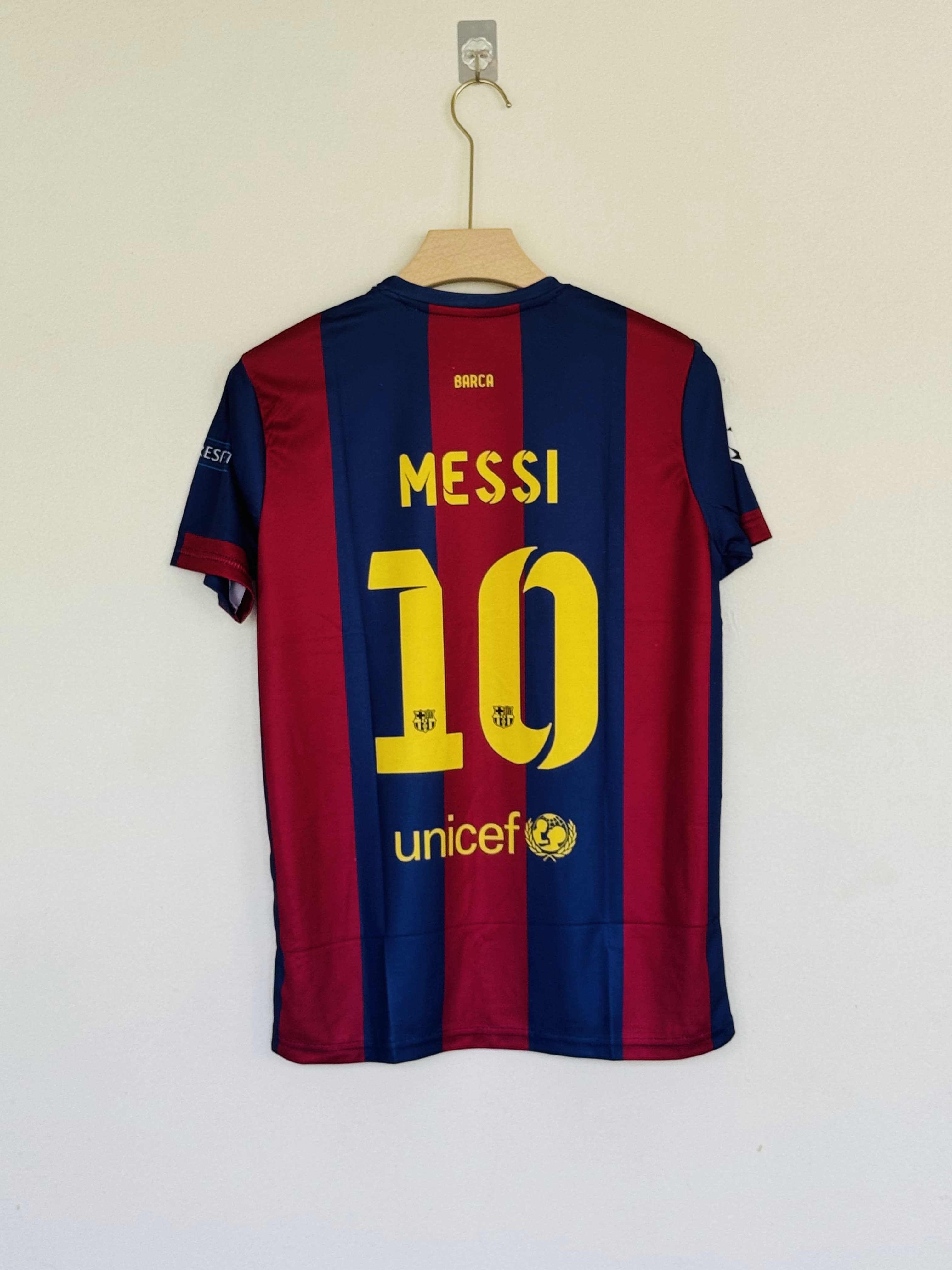 Barcelona 2015-16 Messi #10 Jersey – Celebrating a Maestro in the Legendary MSN Era