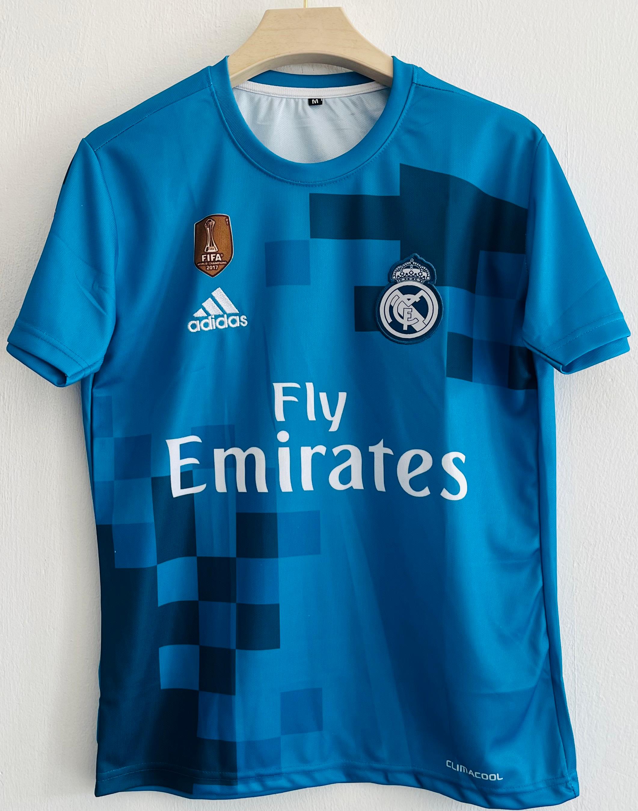 Rule the Pitch with the 2017-18 Real Madrid Ronaldo 3rd Kit – Champions Edition Embroidery