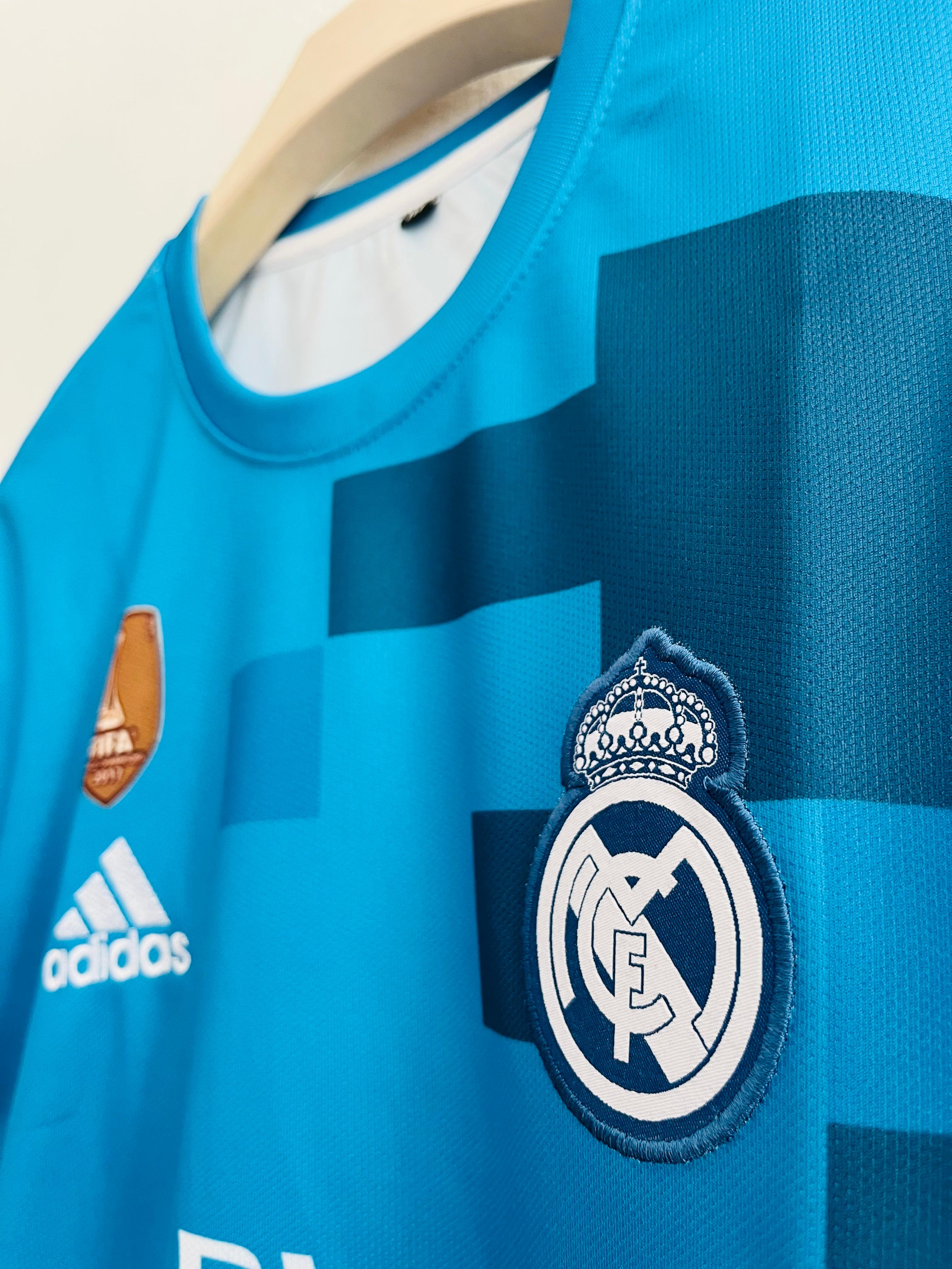 Rule the Pitch with the 2017-18 Real Madrid Ronaldo 3rd Kit – Champions Edition Embroidery