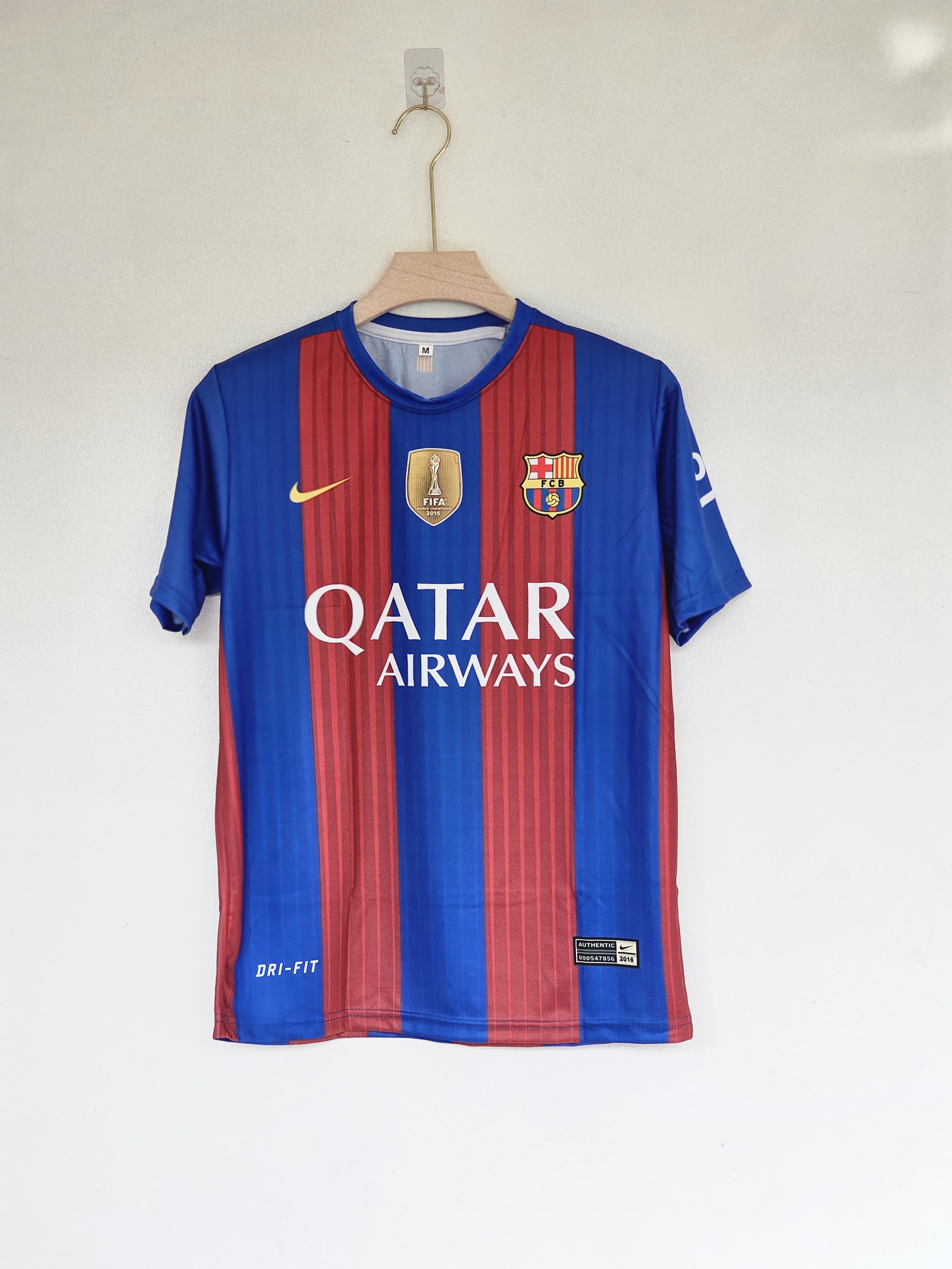 Barcelona 2015-16 Messi #10 Jersey – Celebrating a Maestro in the Legendary MSN Era