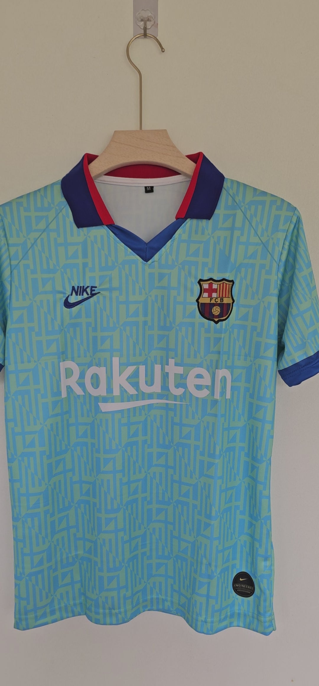 2019-20 Barcelona Third Kit - Messi Embroidered Edition