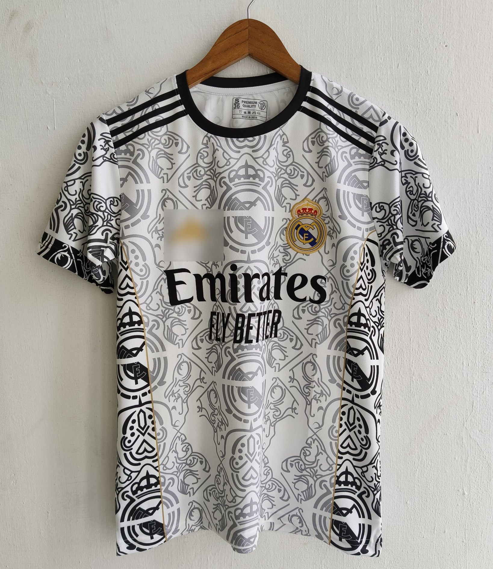 Where History Meets Innovation – 2025 Real Madrid white dragon Edition Jersey