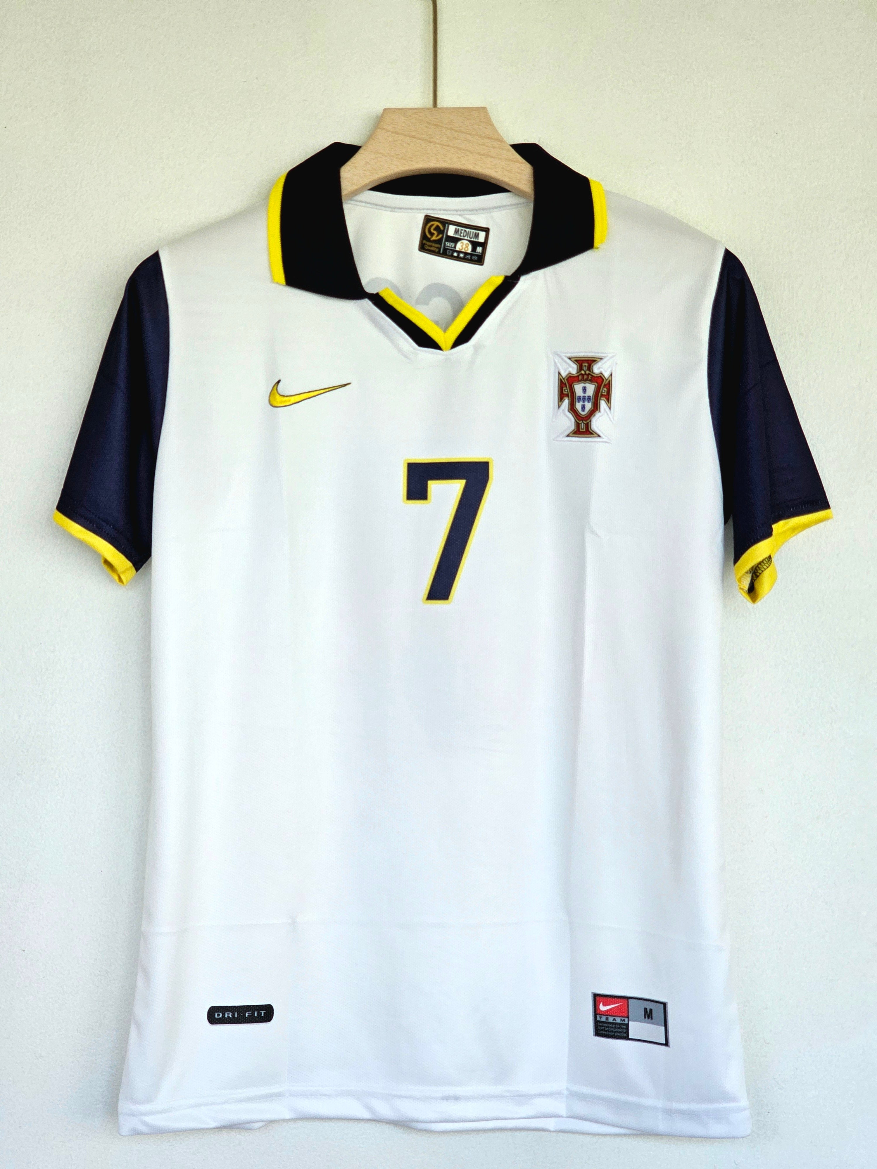 2001-02 Portugal Away Jersey - Luís Figo Embroidery Edition