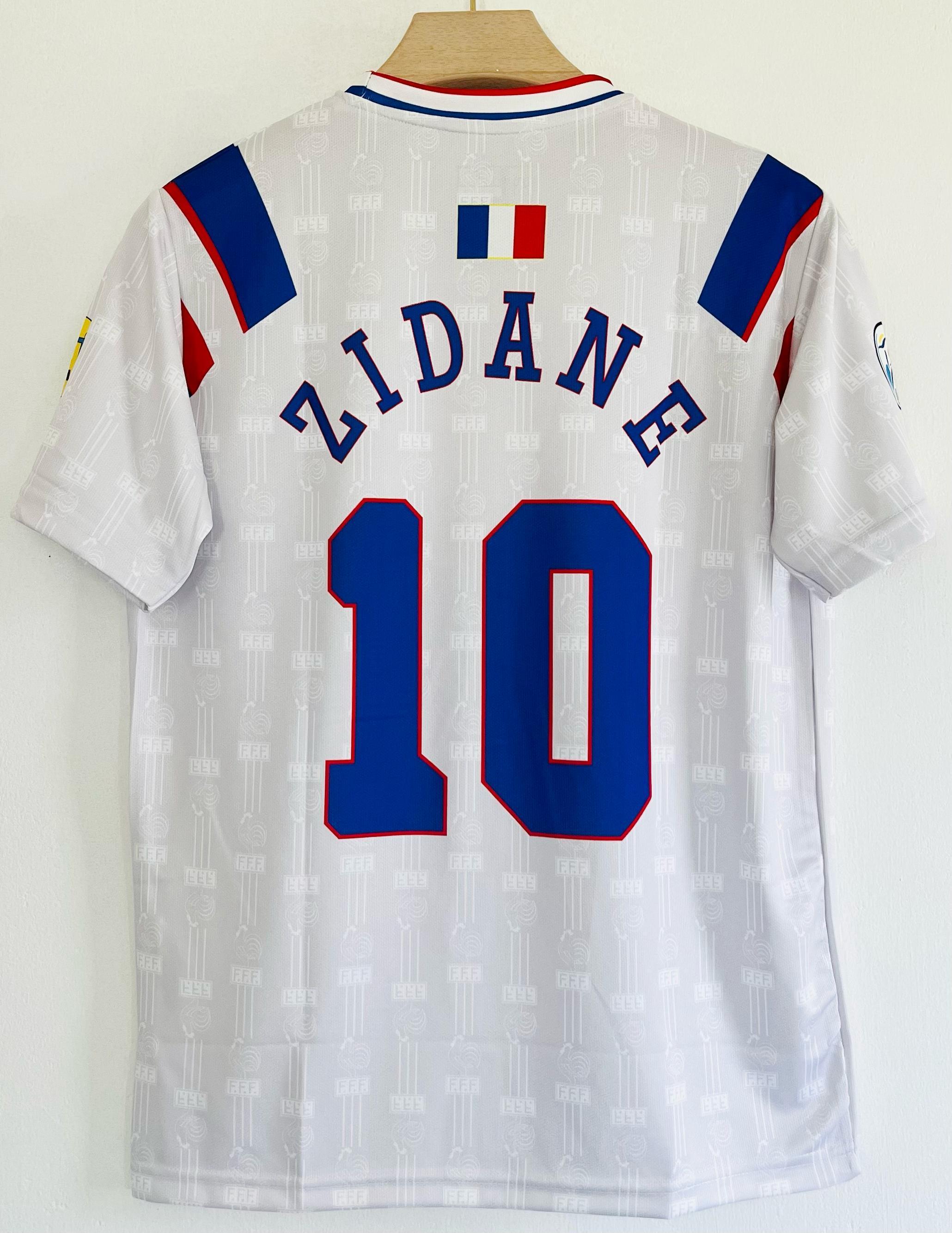 France 1996-97 Away Jersey – Zinedine Zidane Embroidery Edition