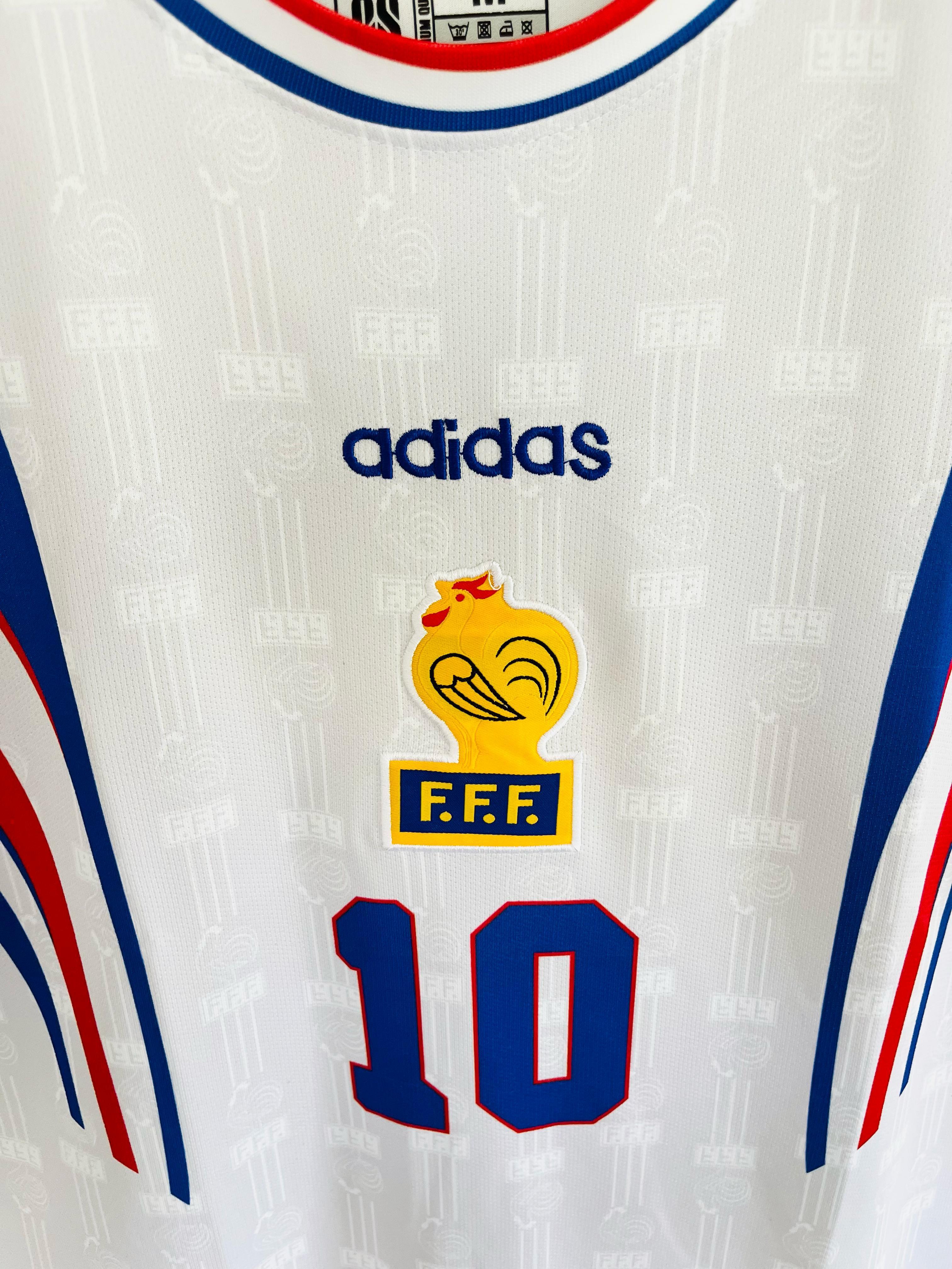 France 1996-97 Away Jersey – Zinedine Zidane Embroidery Edition