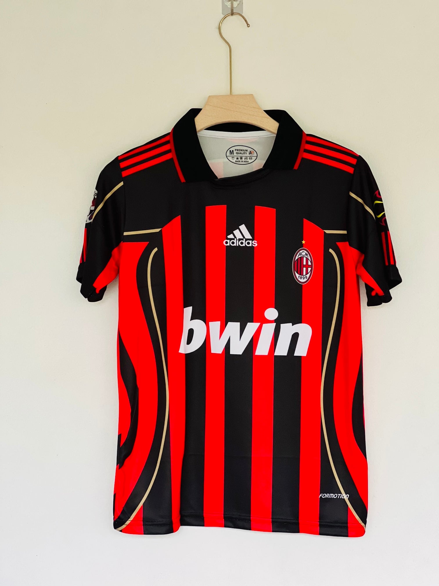 AC Milan 2006-07 Home Paolo Maldini Retro Jersey