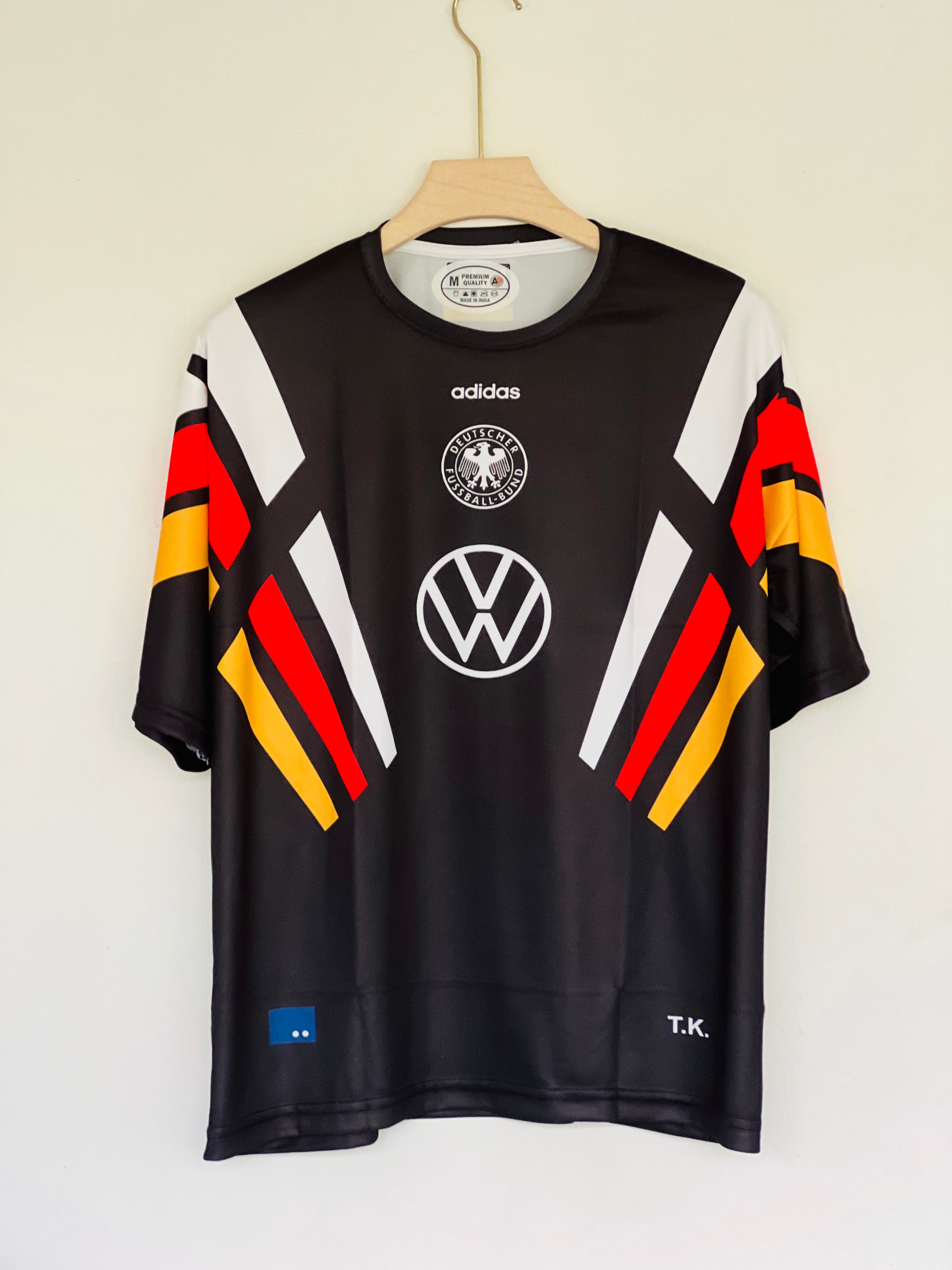 1998 Germany Away Jersey - Beckenbauer Five-Sleeve Edition