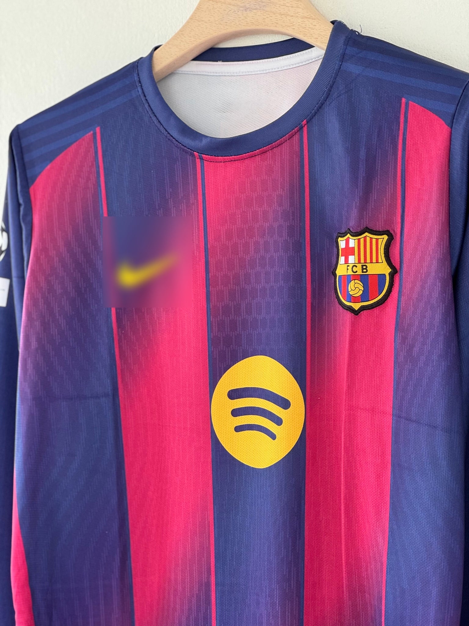 The Heart of the Camp Nou – Barcelona 2025/26 Home Kit Full sleeve edition