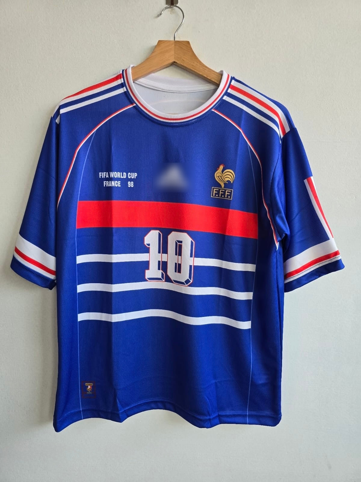 A Legend Was Born – 1998 France Home Jersey, Zidane Five Sleeve Edition
