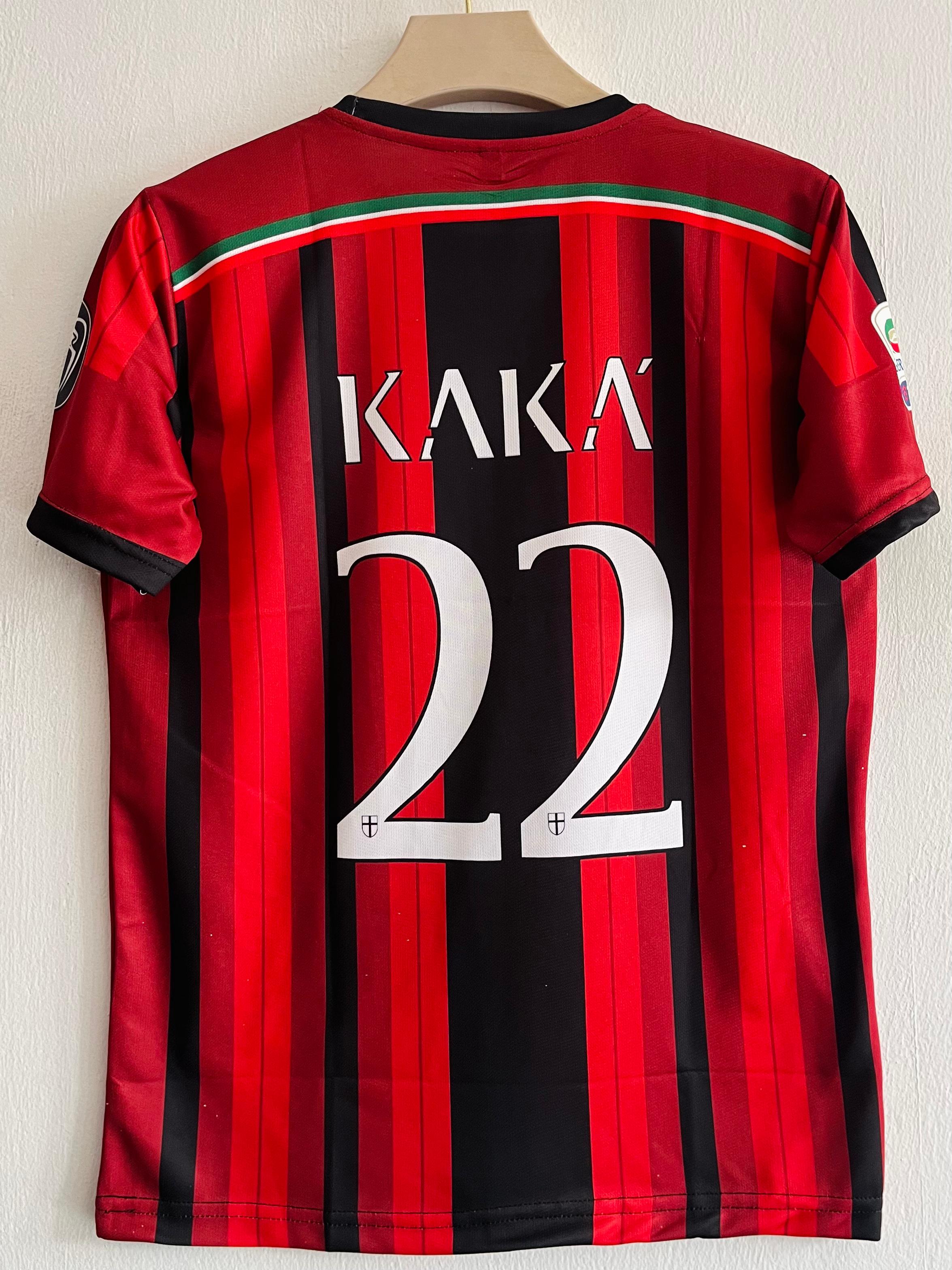 Celebrate the Legacy of Kaká with the 2014-15 AC Milan Home Jersey