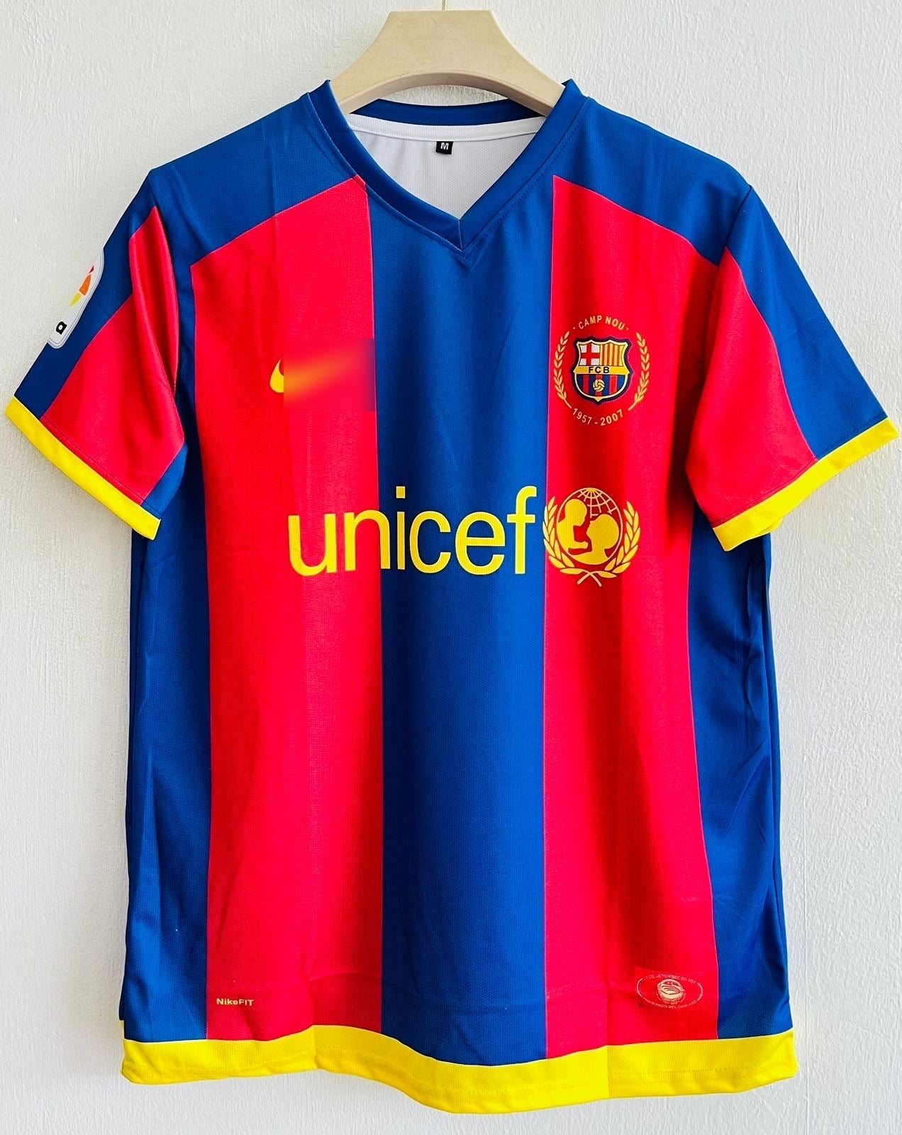 Pride of Catalunya – 2007-08 Barcelona Home Jersey retro 🔥