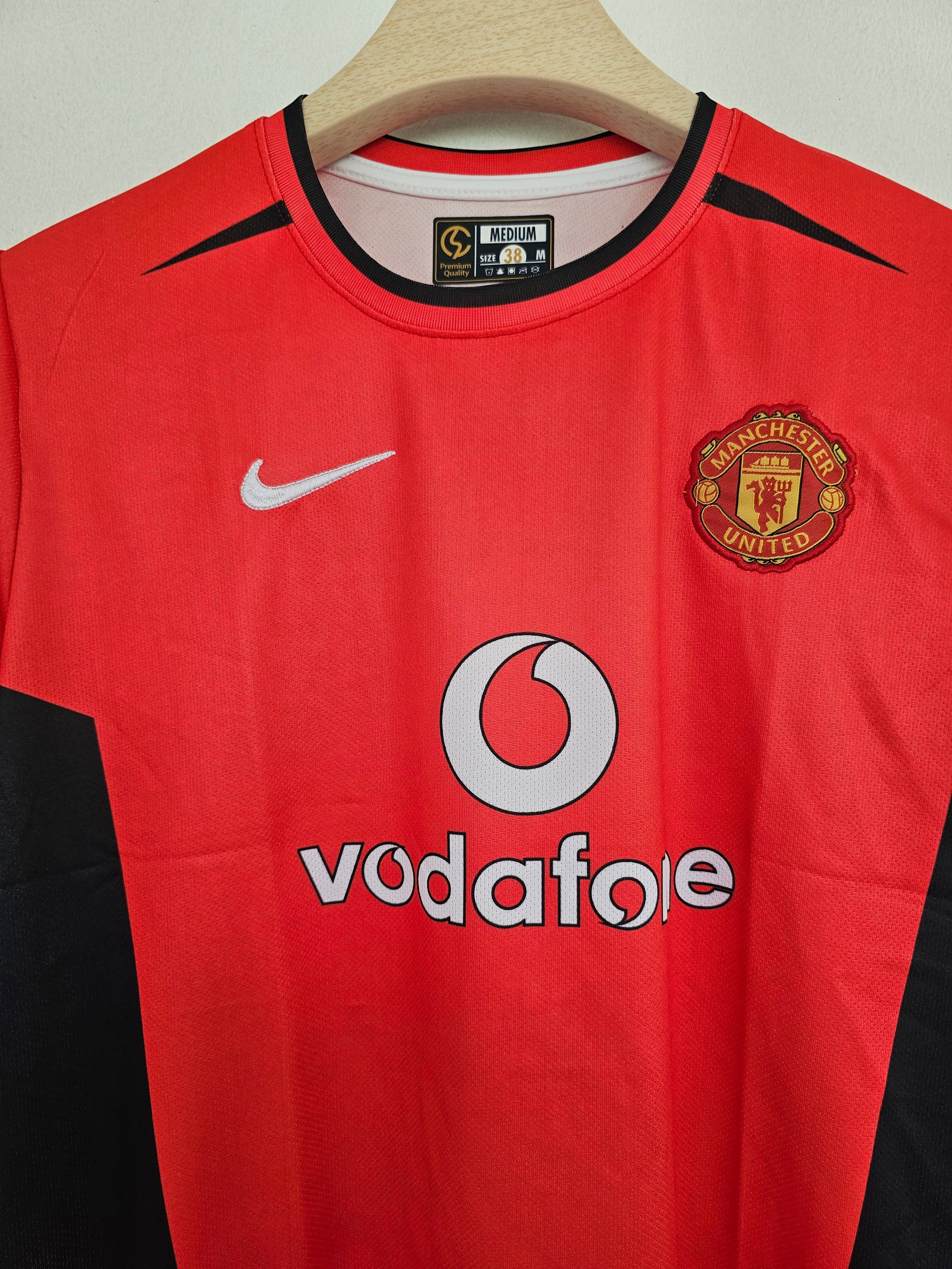 2003-04 Manchester United Home Jersey - Ronaldo Debut Embroidery Edition