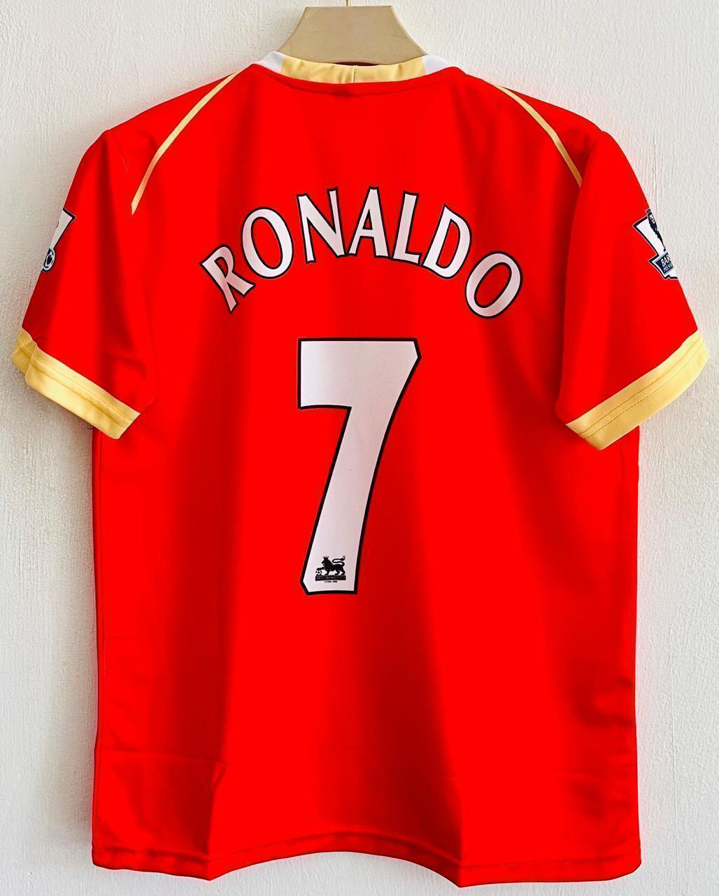 Relive Ronaldo’s Breakout Brilliance with the 2006-07 Manchester United Home Jersey