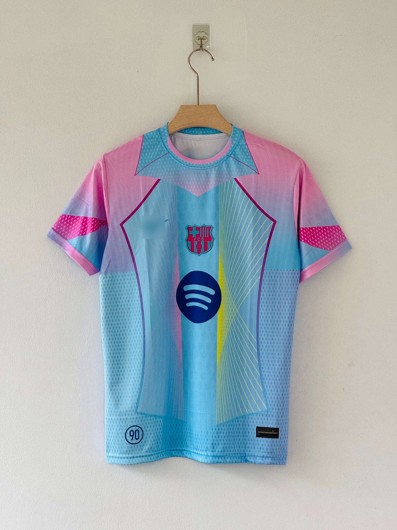 Reimagining Tradition – 2025–26 Barcelona Special Edition Jersey in Pink & Blue