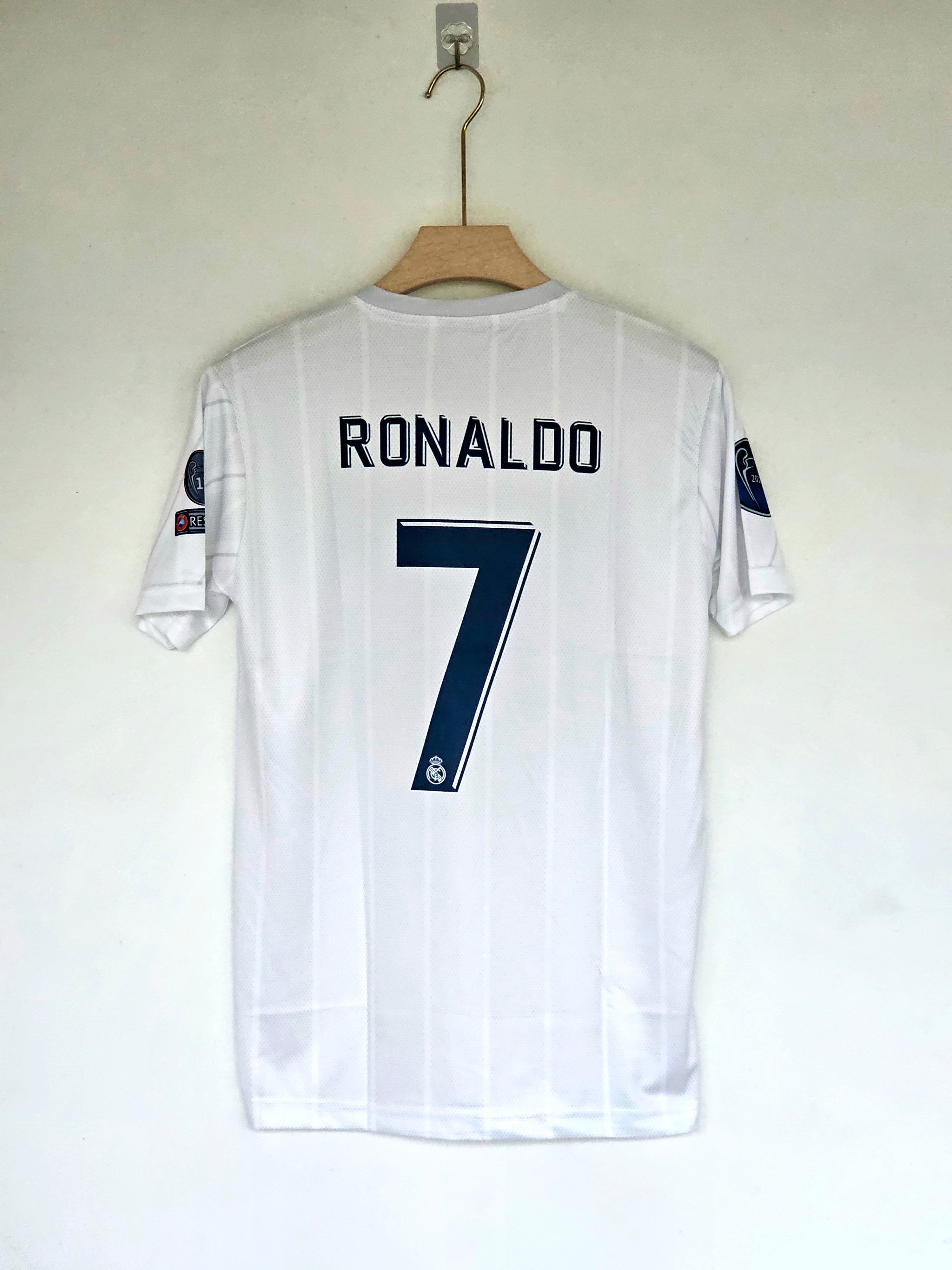 2018 Real Madrid Home Jersey - Classic Blancos Embroidery Edition