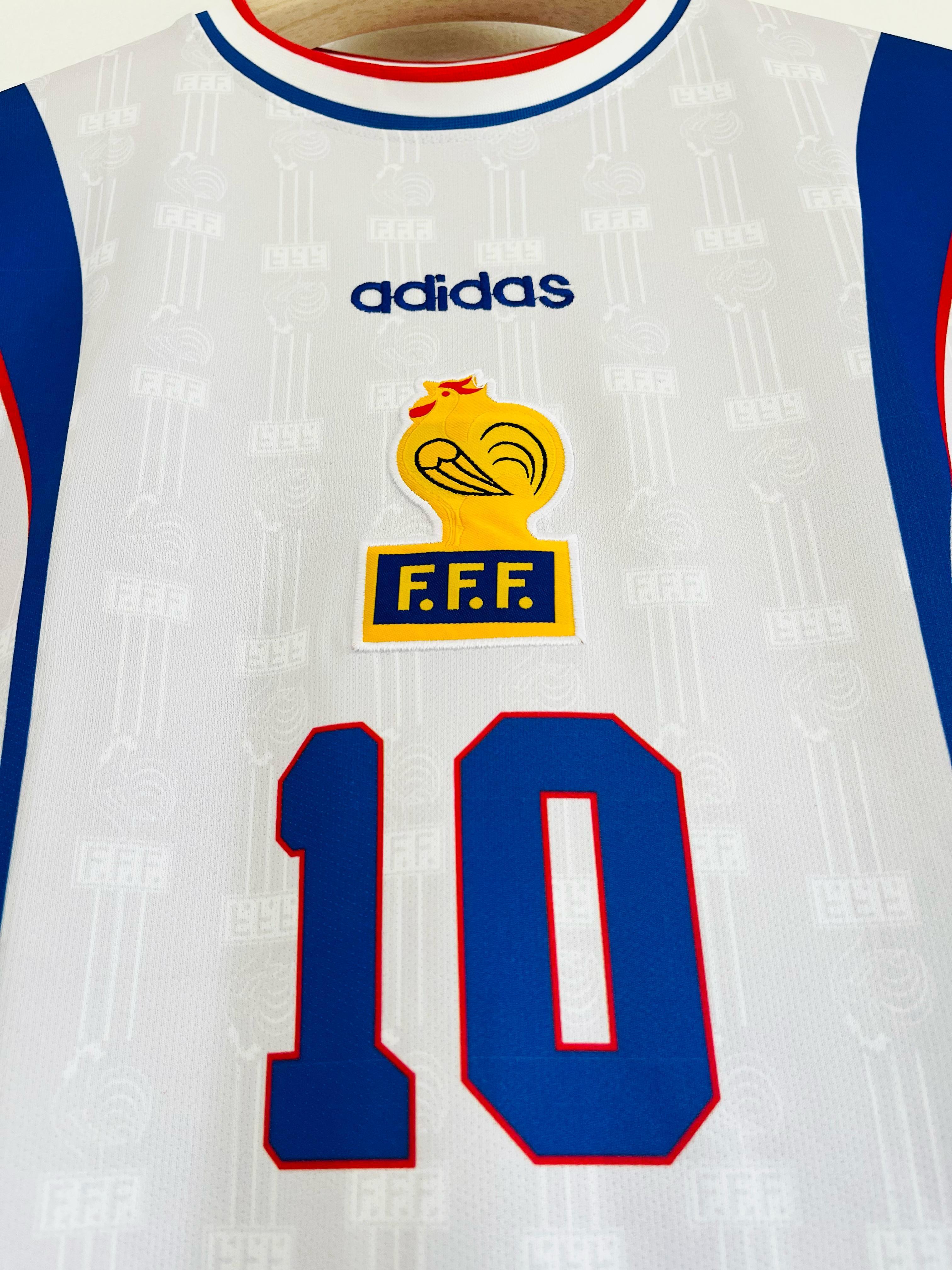 France 1996-97 Away Jersey – Zinedine Zidane Embroidery Edition