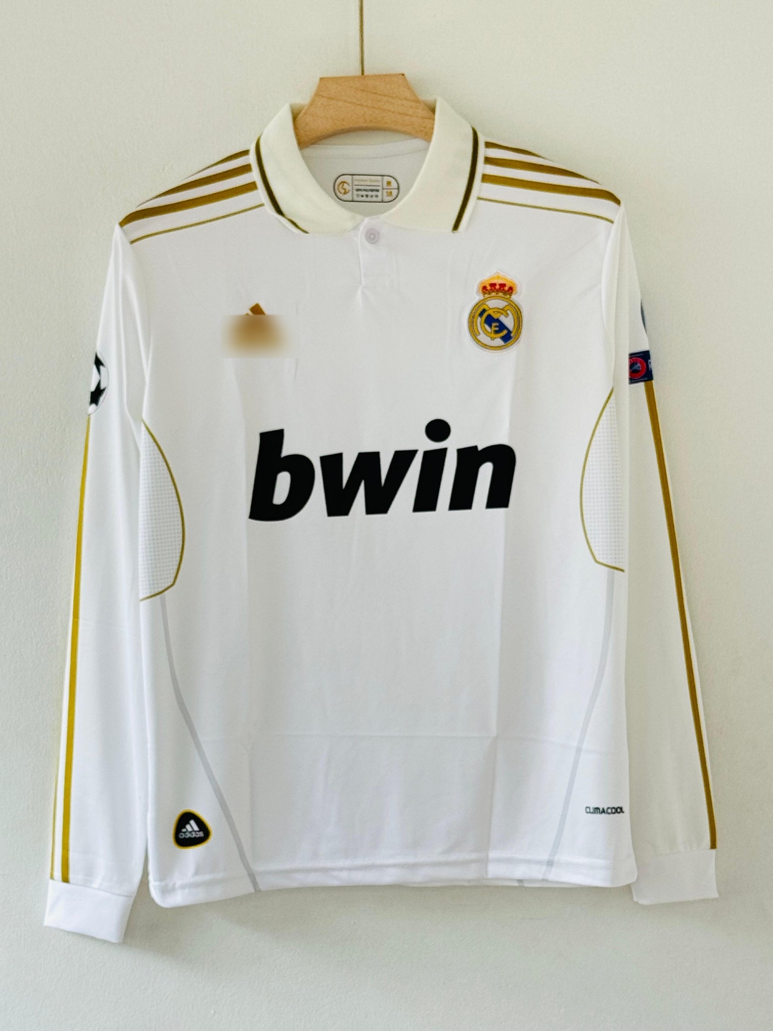 Celebrate a Record-Breaking Season with the 2011-12 Real Madrid Home Jersey – Cristiano Ronaldo Full Sleeve  Edition