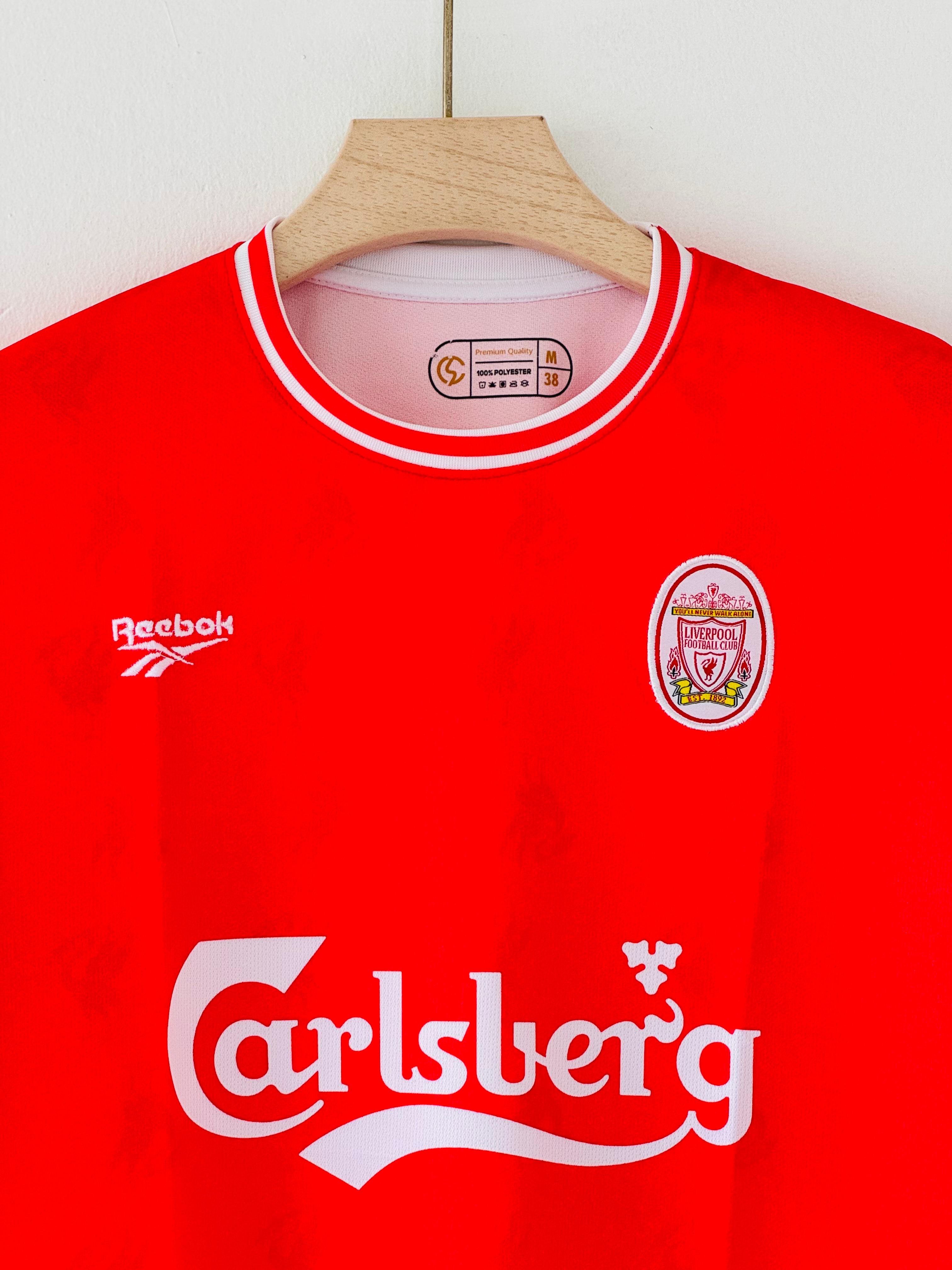 Relive Fowler’s Golden Years with the 1996-97 Liverpool Home Jersey – Retro Embroidery Edition