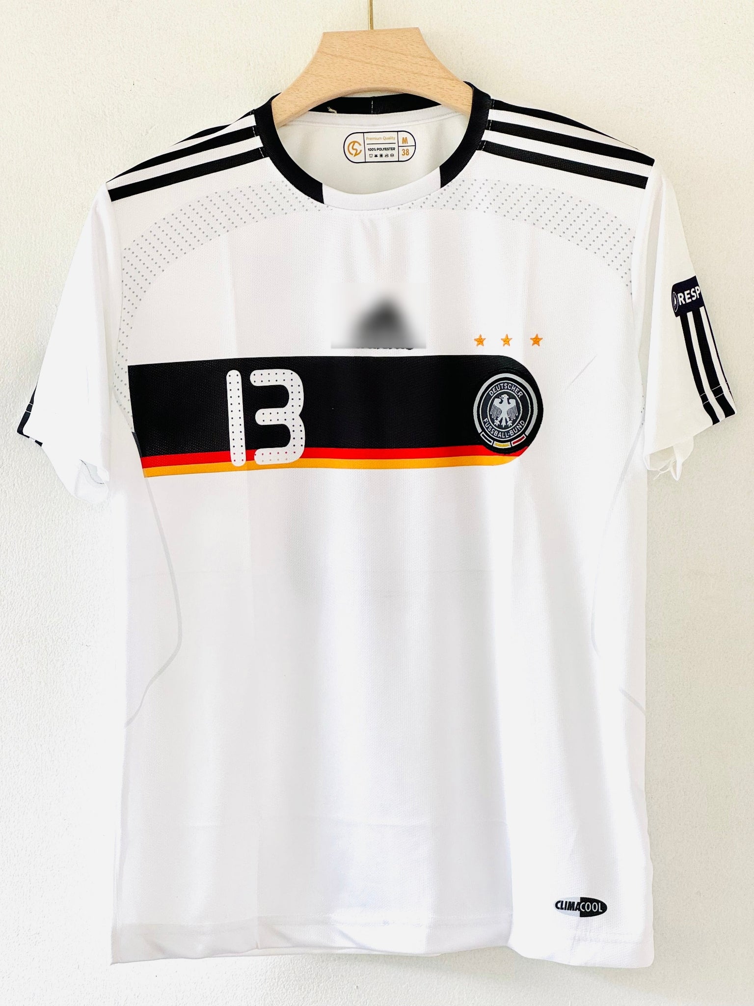 Honor Germany’s Midfield General with the 2008-09 Home Jersey – Ballack  Edition