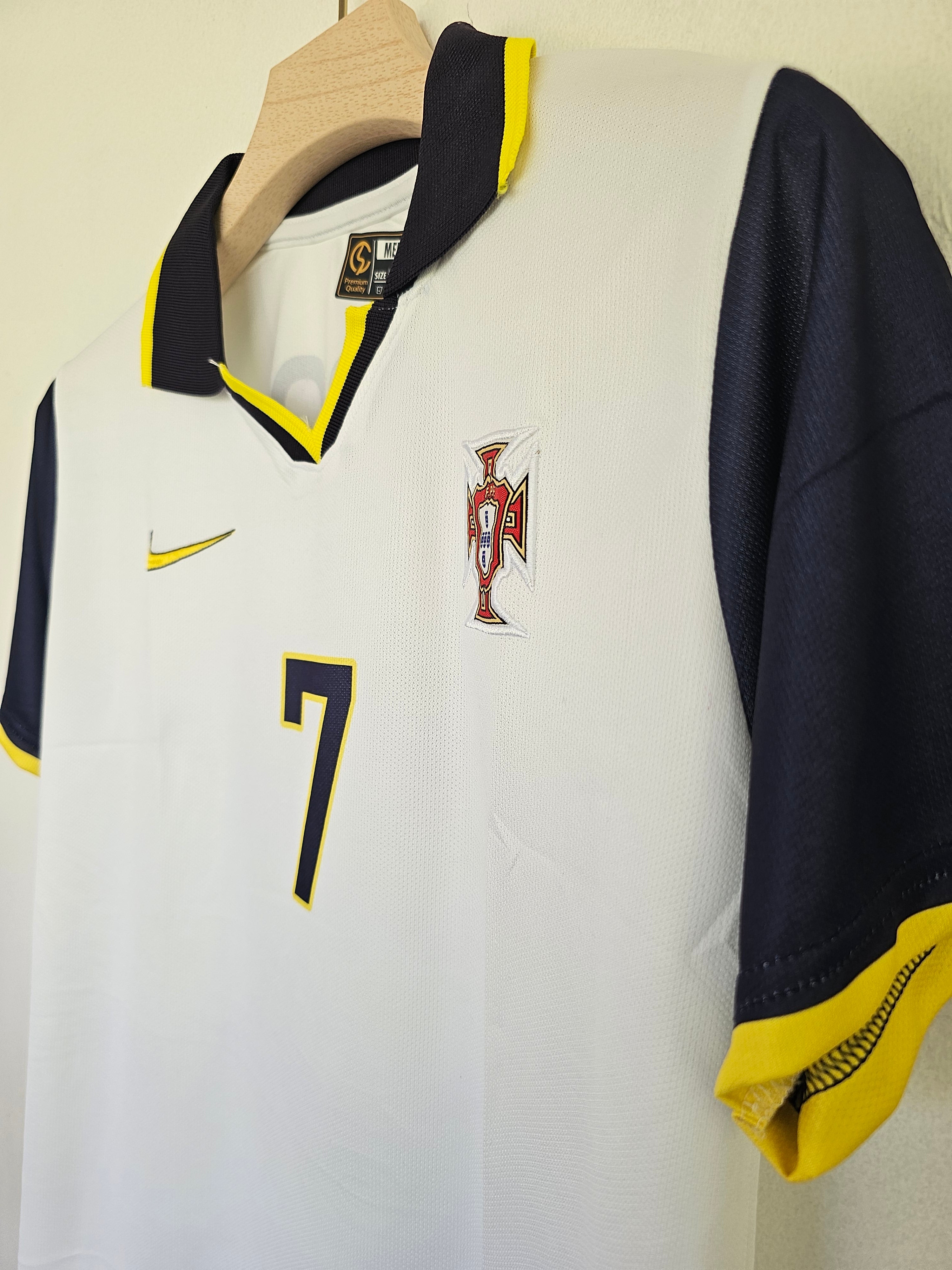 2001-02 Portugal Away Jersey - Luís Figo Embroidery Edition