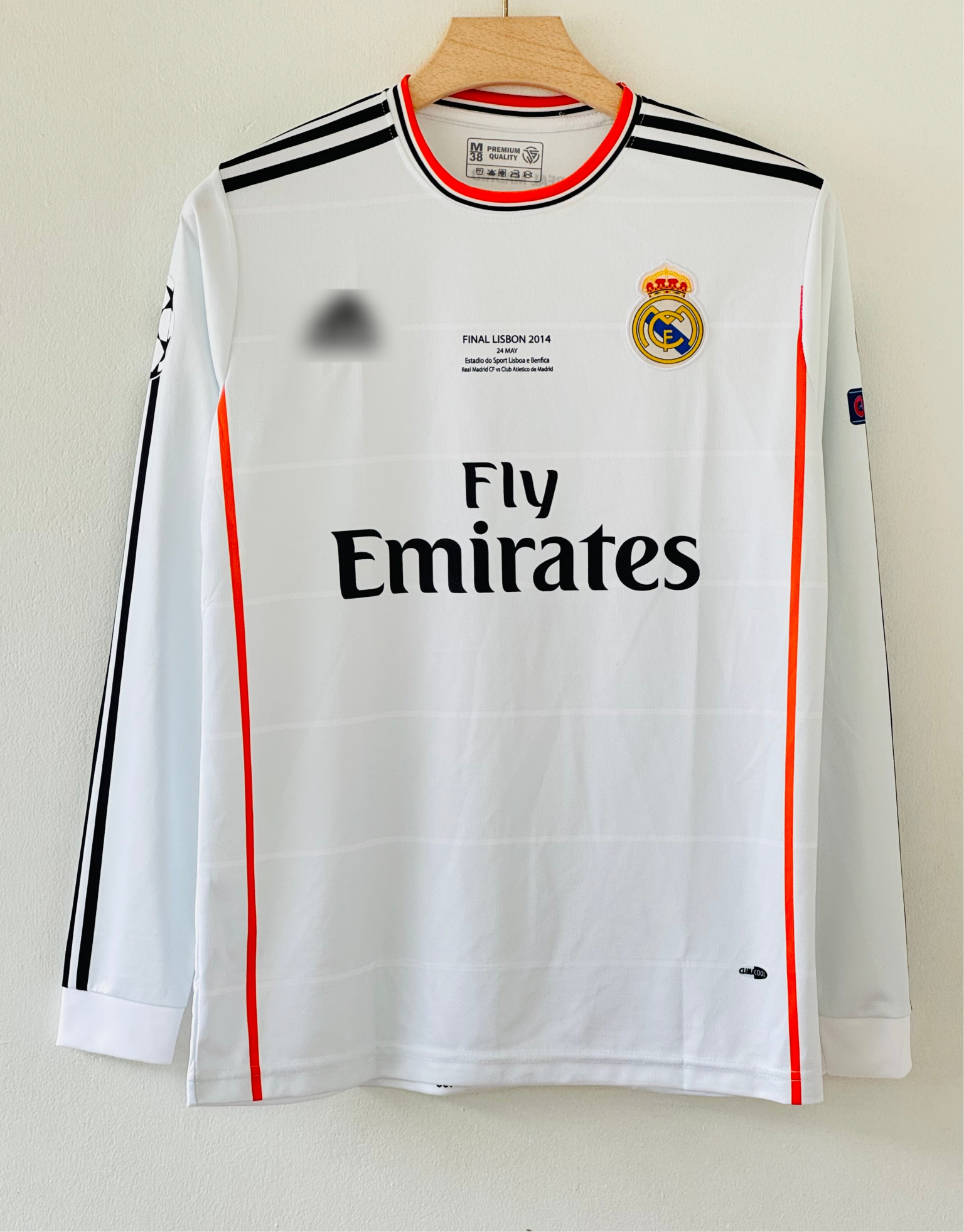 The Decima Legacy – 2013-14 Real Madrid Home Jersey – Cristiano Ronaldo Full Sleeve Embroidery Edition