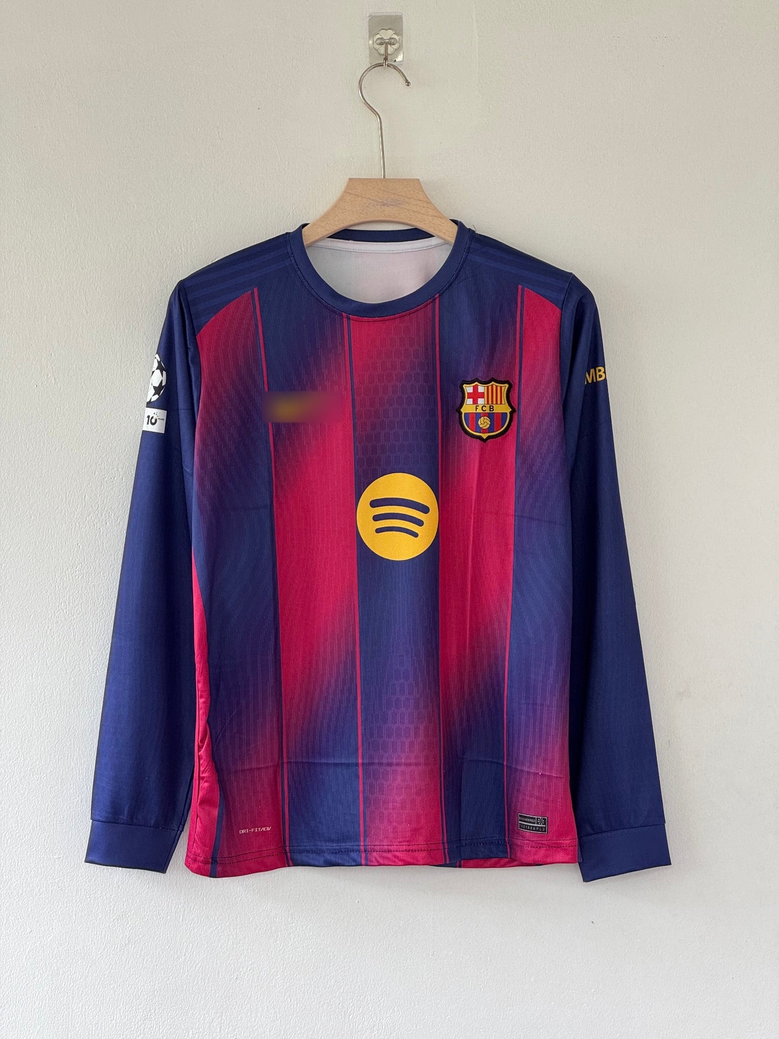 The Heart of the Camp Nou – Barcelona 2025/26 Home Kit Full sleeve edition