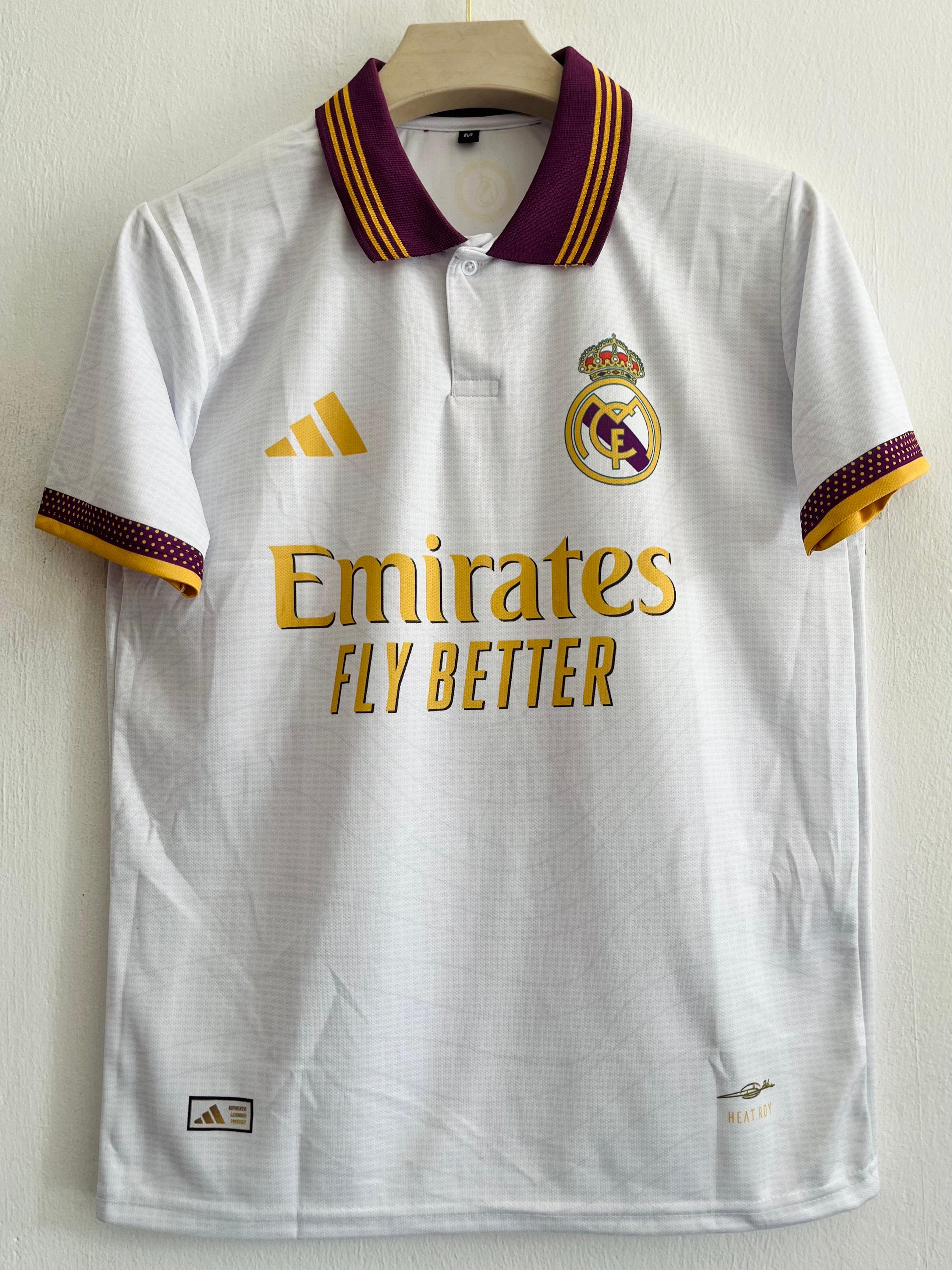 Real Madrid Special Edition Jersey - Royal Gold Elegance