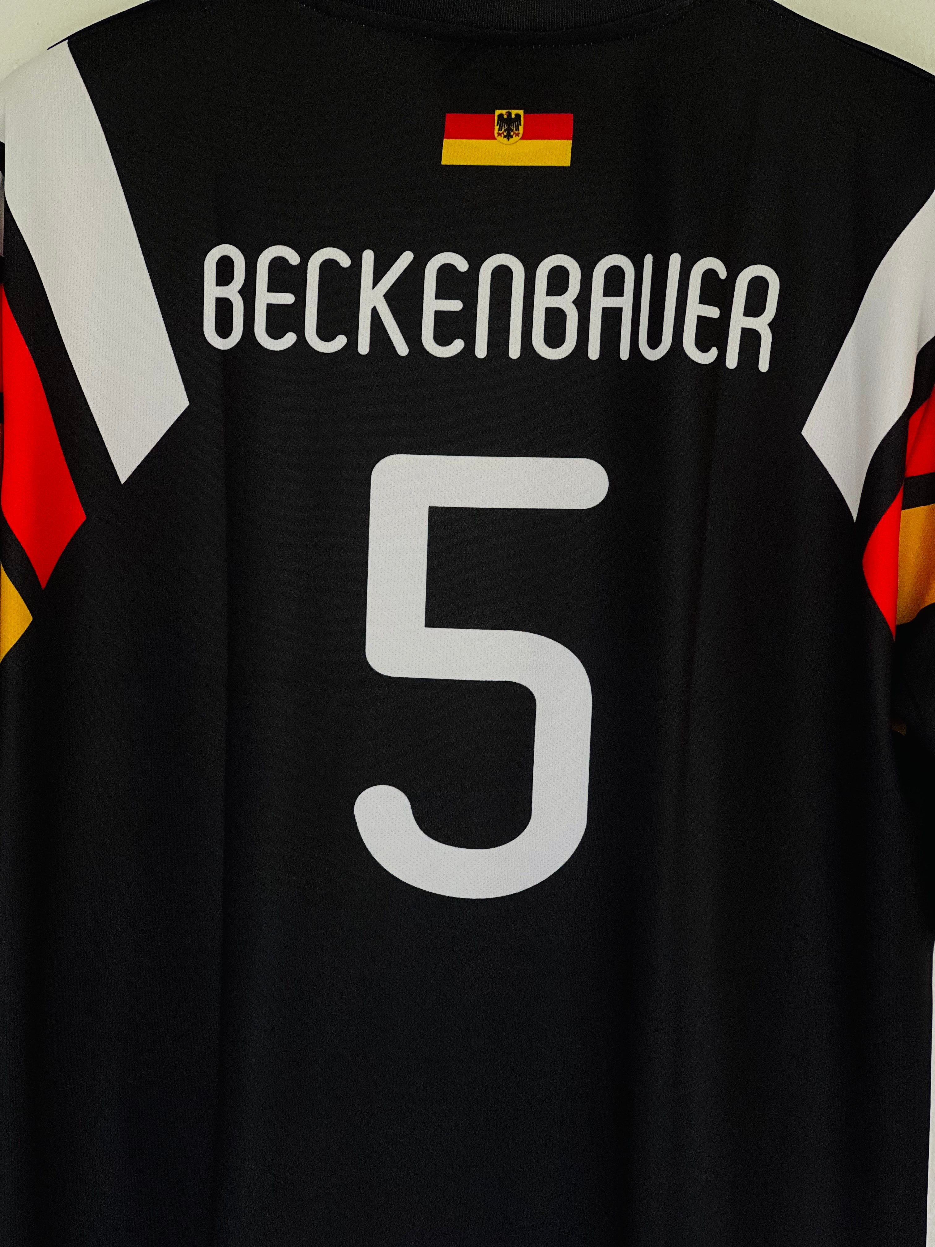 1998 Germany Away Jersey - Beckenbauer Five-Sleeve Edition