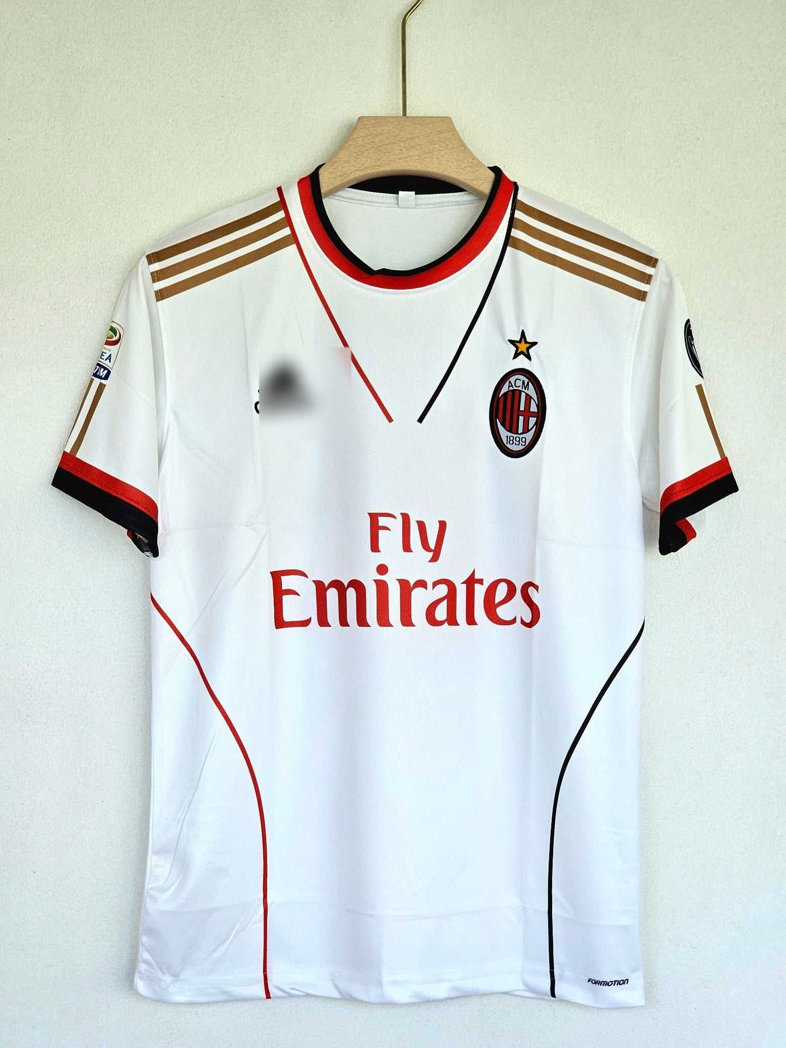 2013-14 AC Milan Away Jersey - Kaká Embroidery Edition