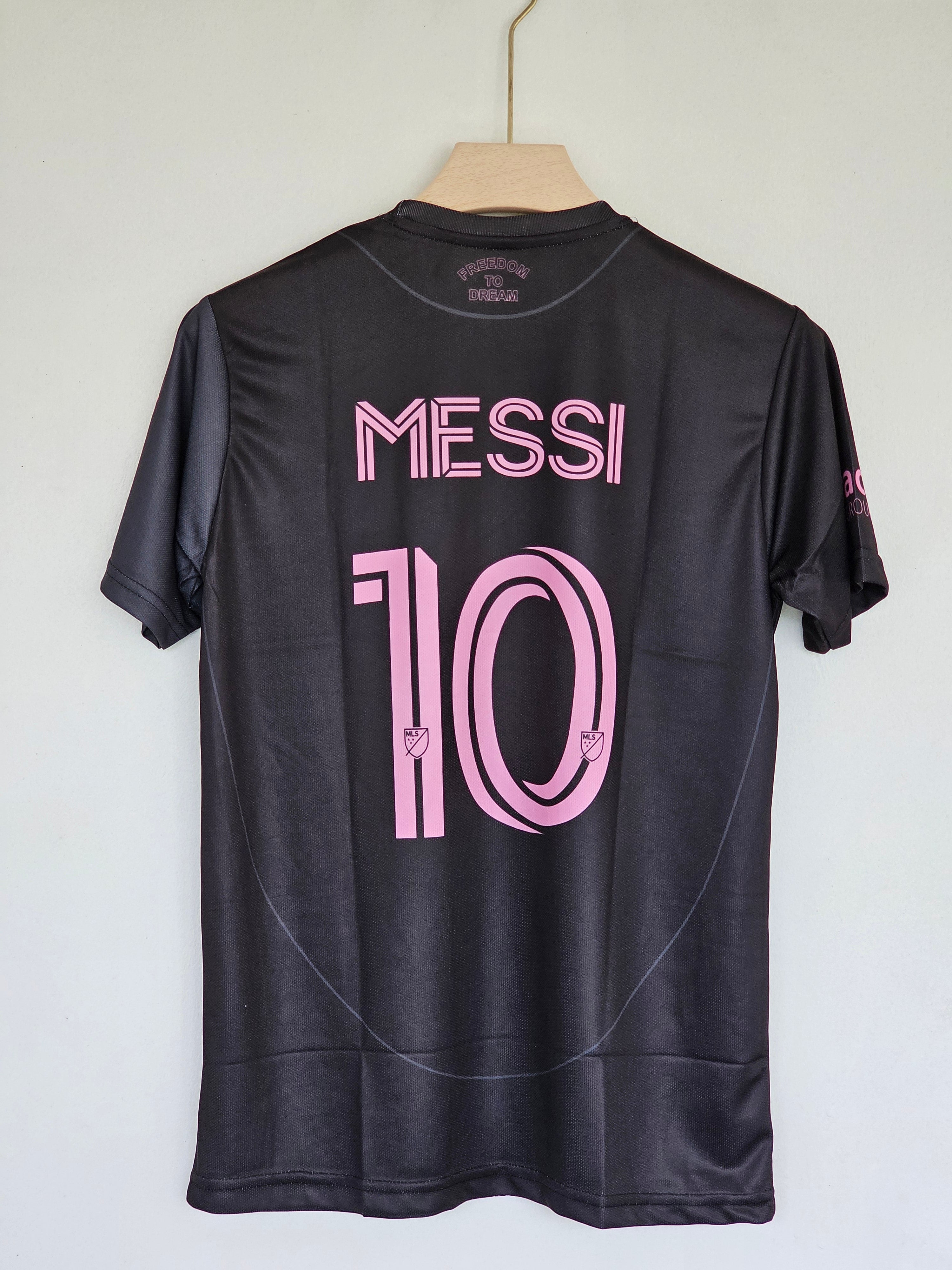 2025 Inter Miami Away Jersey - Midnight Miami Messi Embroidery Edition