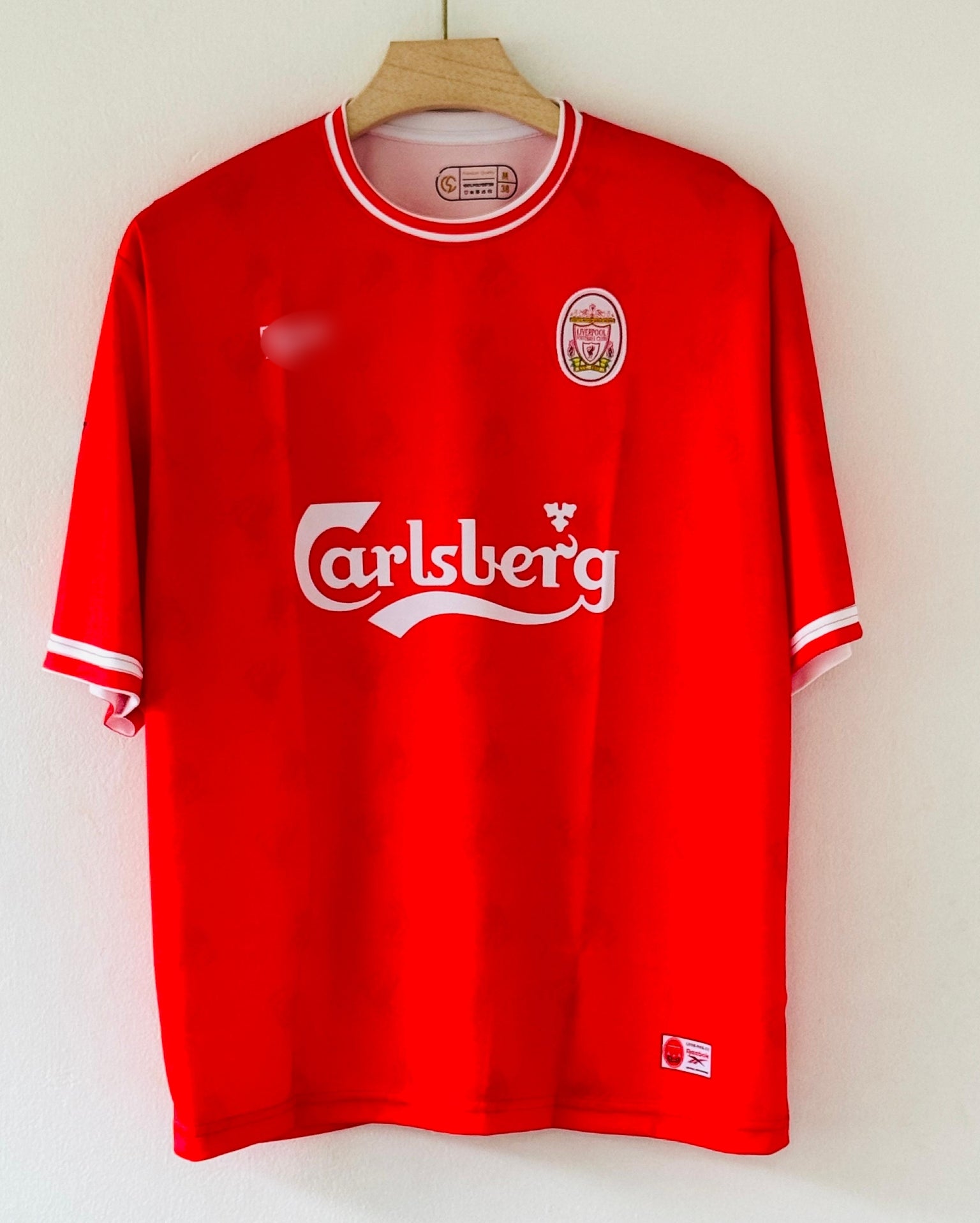 Relive Fowler’s Golden Years with the 1996-97 Liverpool Home Jersey – Retro Embroidery Edition
