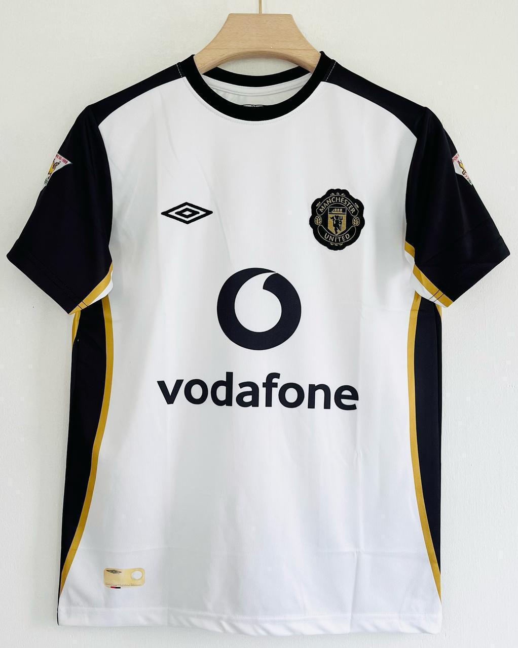 2001-02 Manchester United Away Jersey - David Beckham