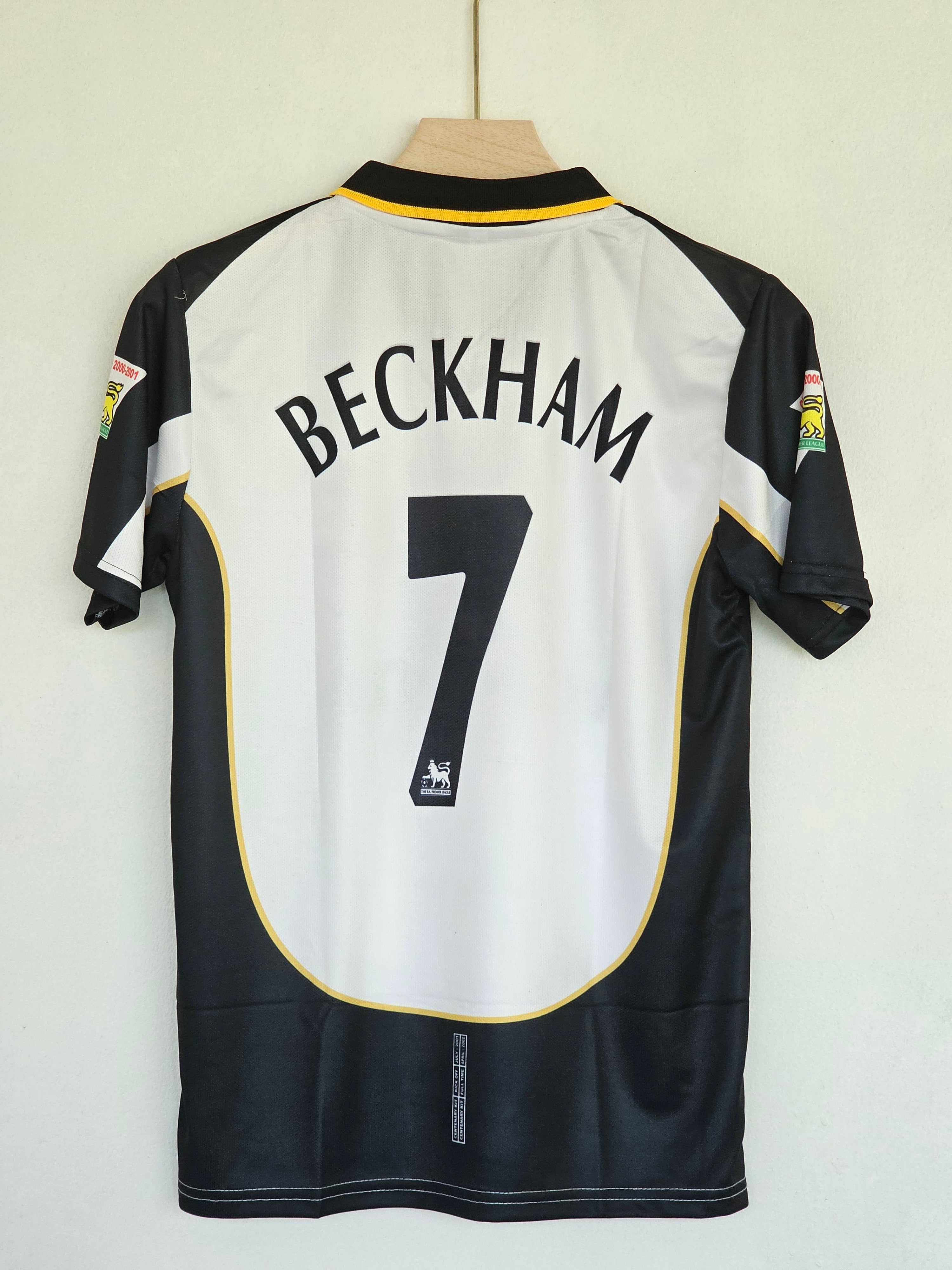 2001-02 Manchester United Away Jersey - David Beckham Edition