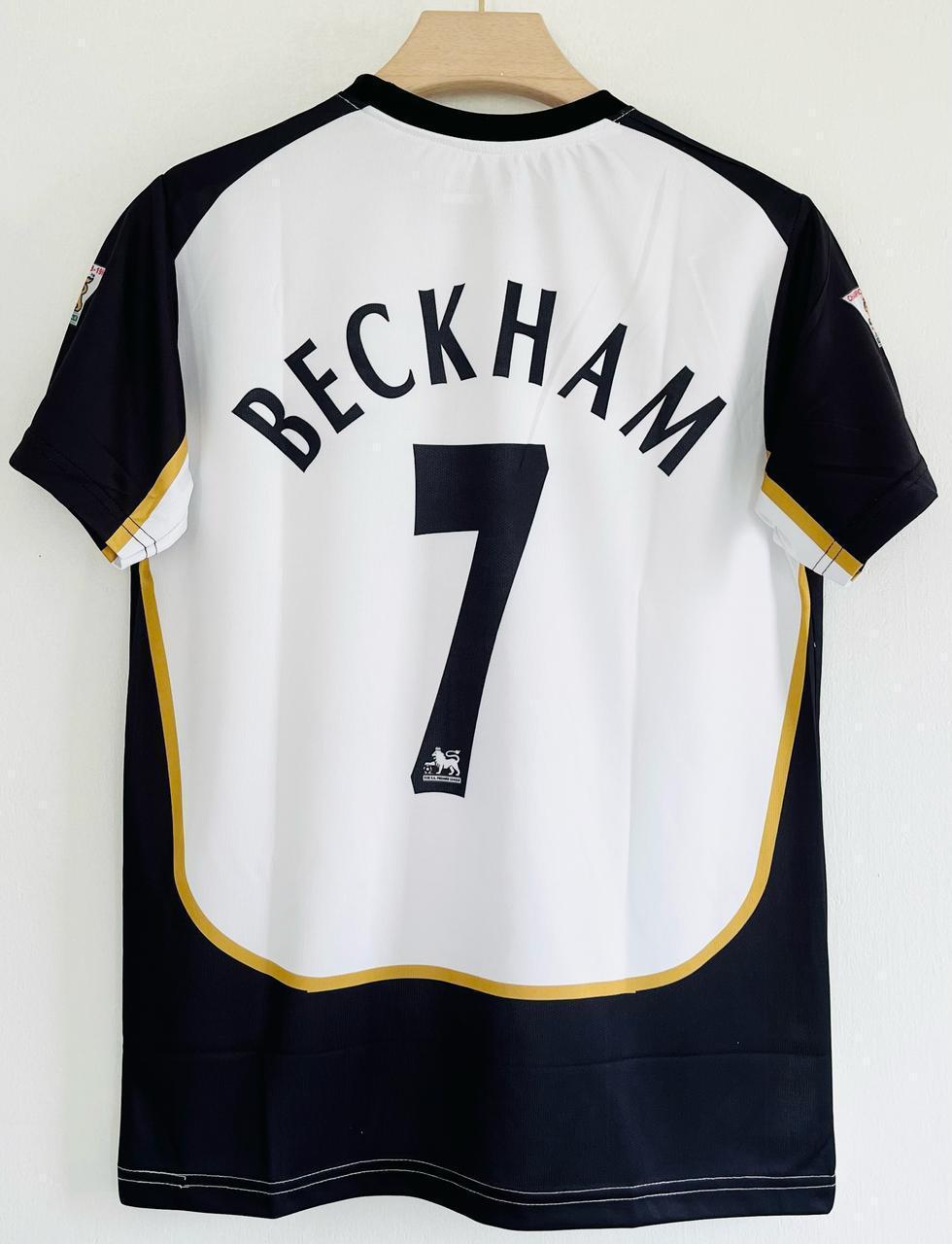 2001-02 Manchester United Away Jersey - David Beckham