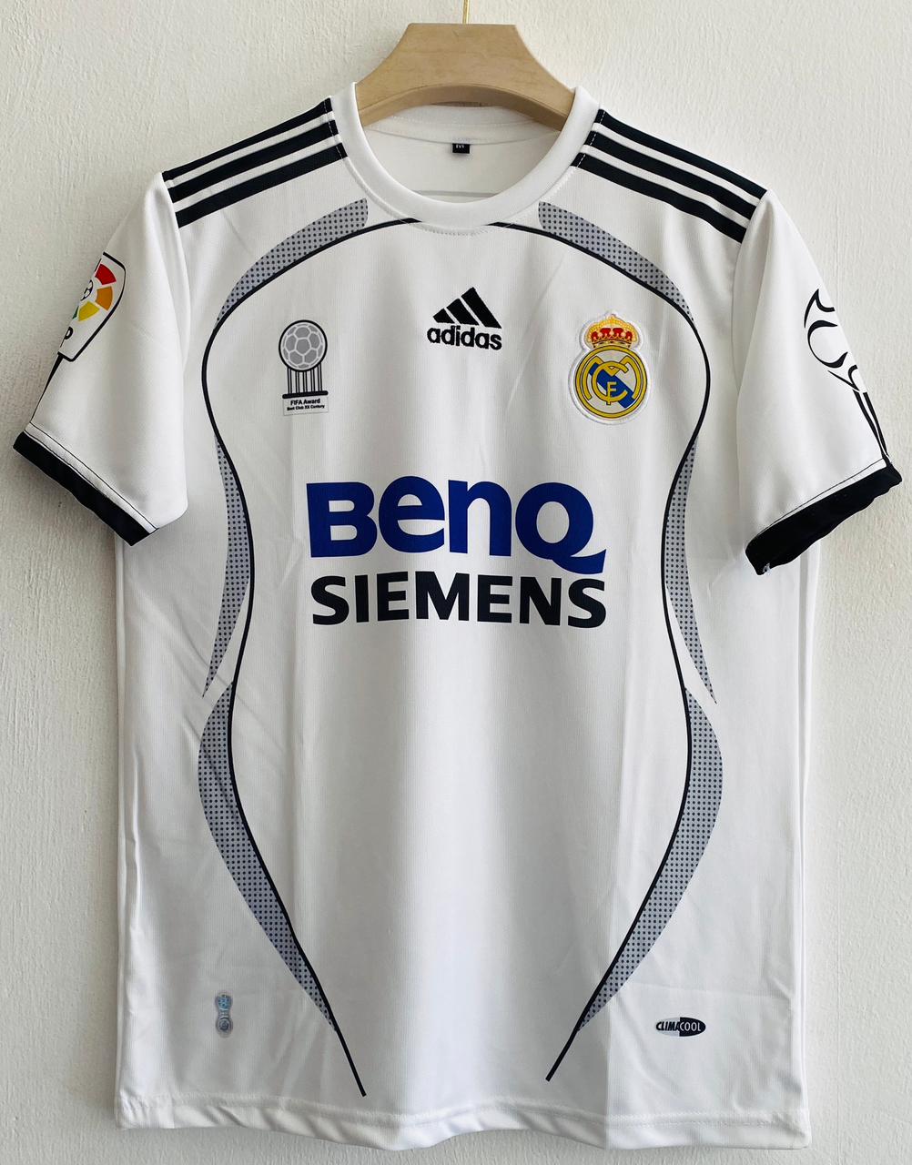 Relive the Glory of 2006-07 with the Real Madrid Home Jersey - Ramos Embroidery Edition