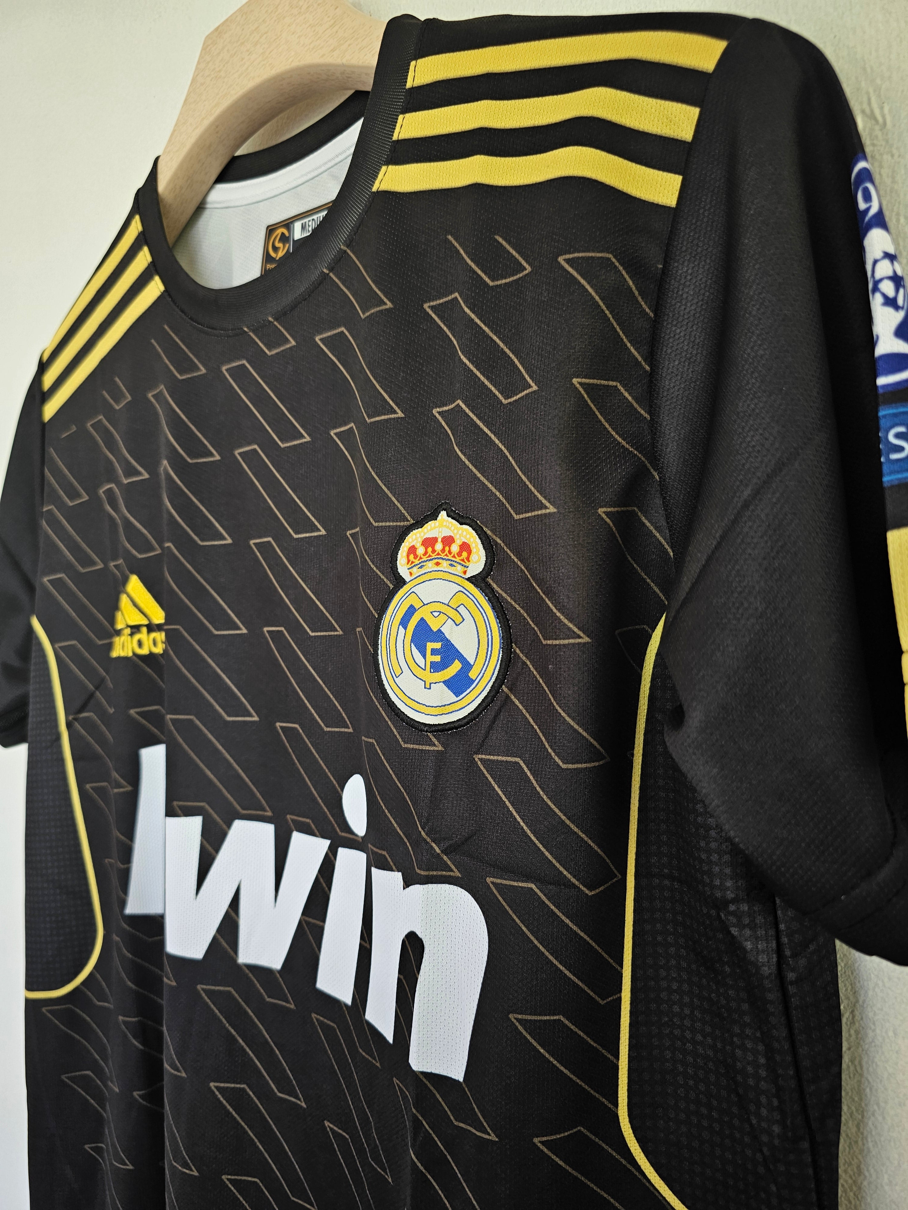 2011-12 Real Madrid Away Jersey - Champions Embroidery Edition